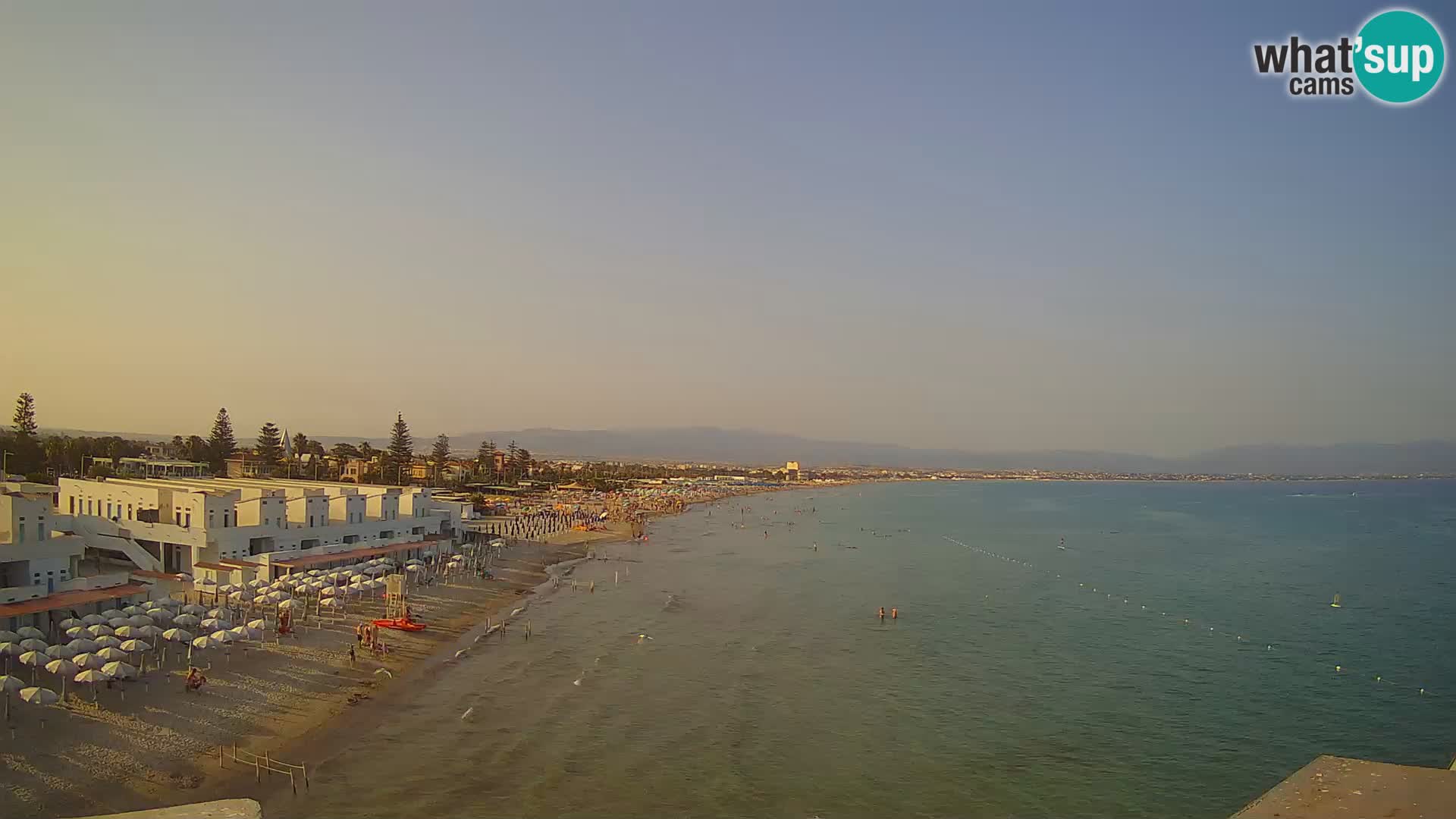 Live Webcam Gulf of Cagliari – Poetto beach – Sardinia