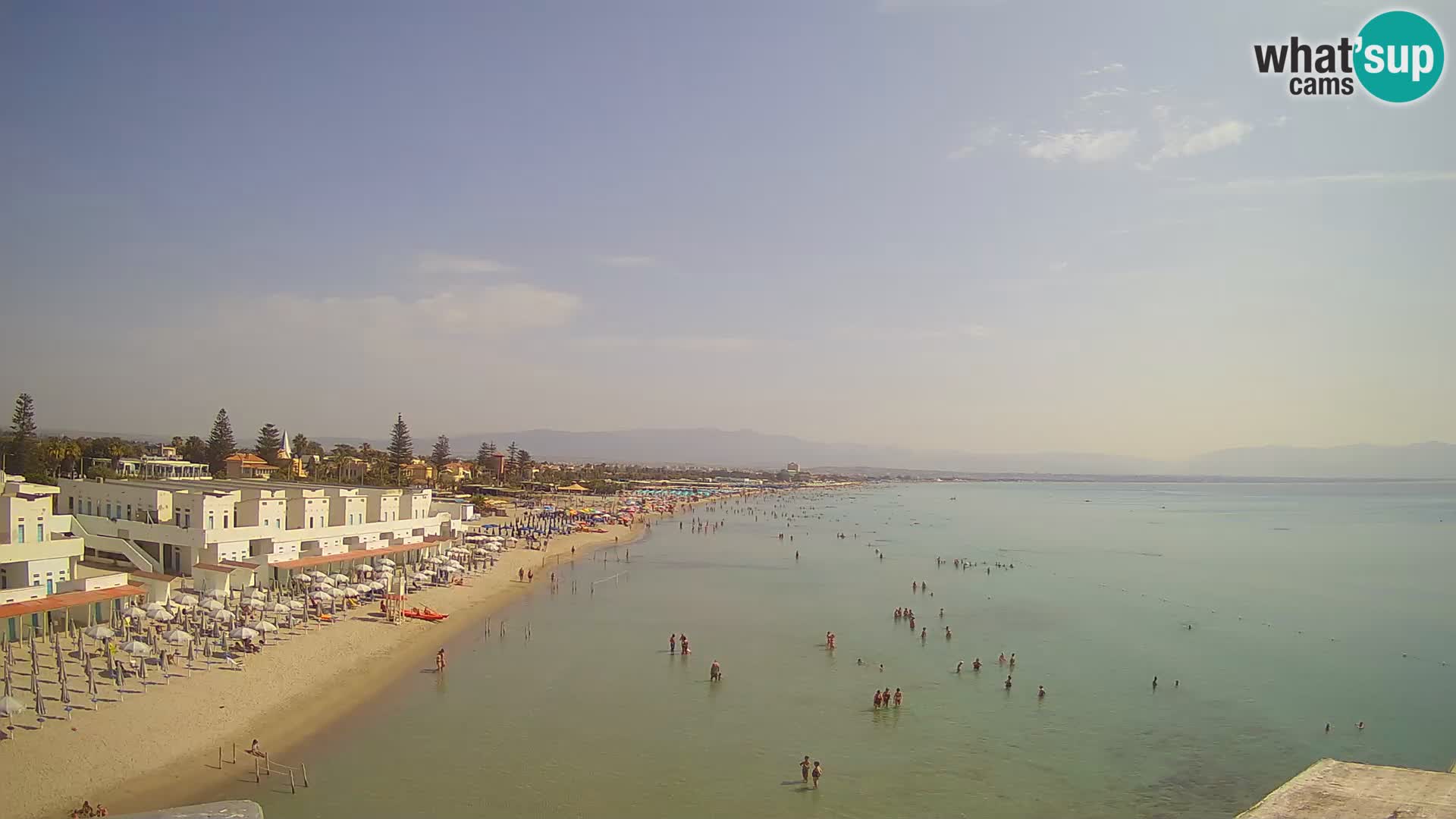 Live Webcam Gulf of Cagliari – Poetto beach – Sardinia