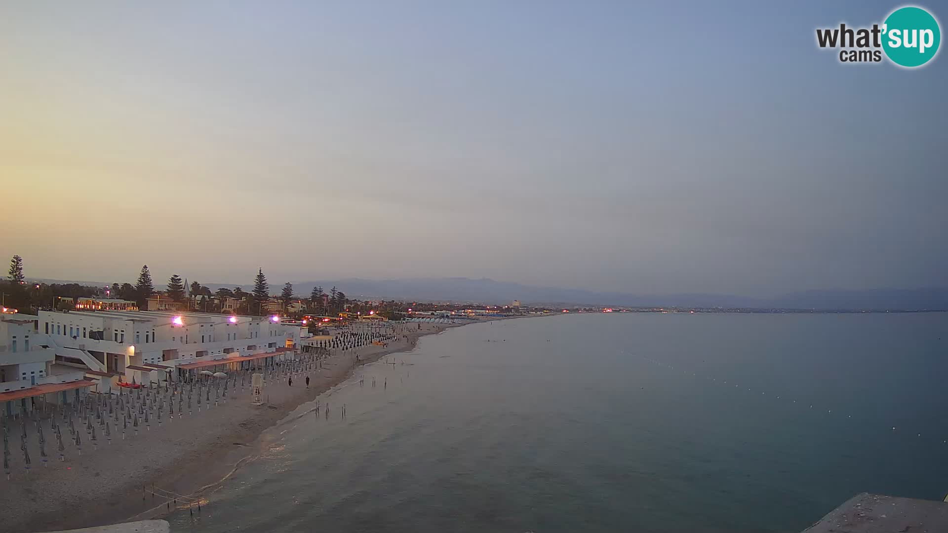 Live Webcam Golf von Cagliari – Strand Poetto – Sardinien