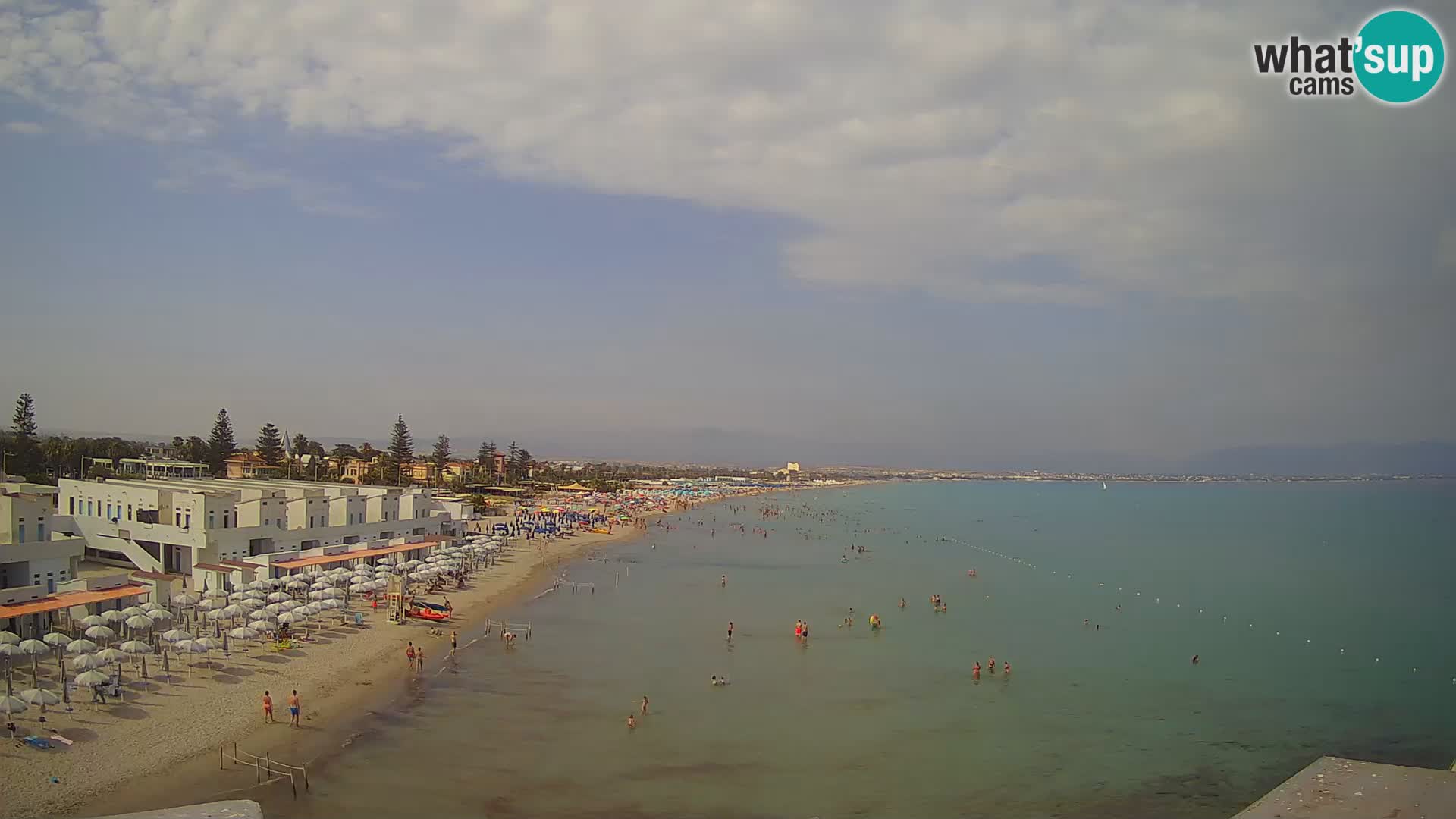 Live Webcam Gulf of Cagliari – Poetto beach – Sardinia