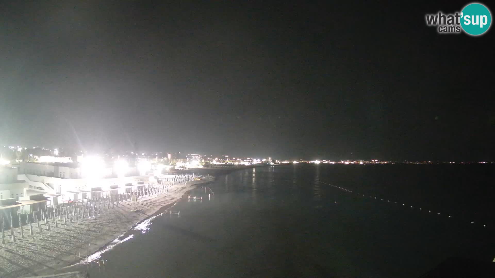 Web kamera uživo Cagliarski zaljev – plaža Poetto – Sardinija
