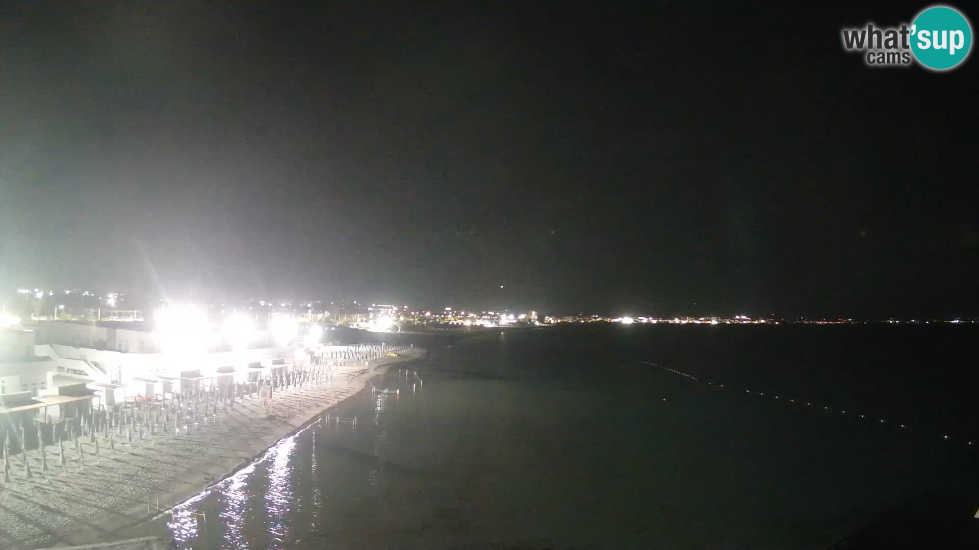 Web kamera uživo Cagliarski zaljev – plaža Poetto – Sardinija
