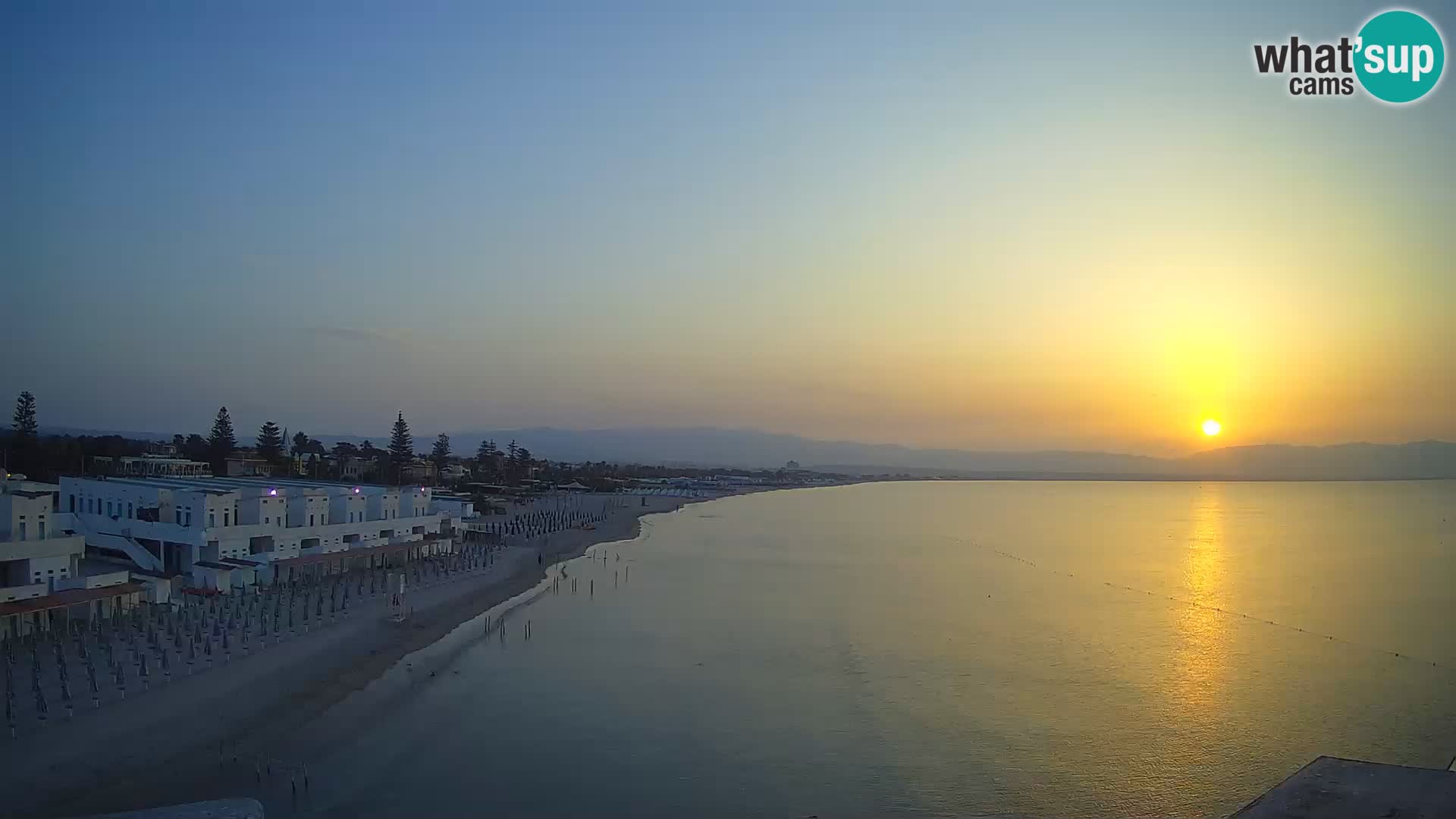 Live Webcam Golfo di Cagliari – Spiaggia del Poetto – Sardegna