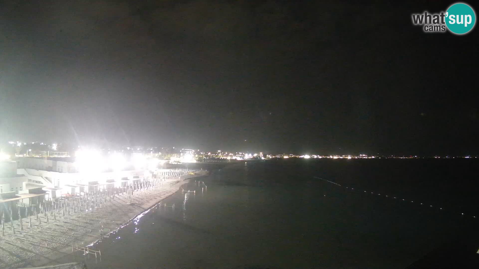 Web kamera uživo Cagliarski zaljev – plaža Poetto – Sardinija