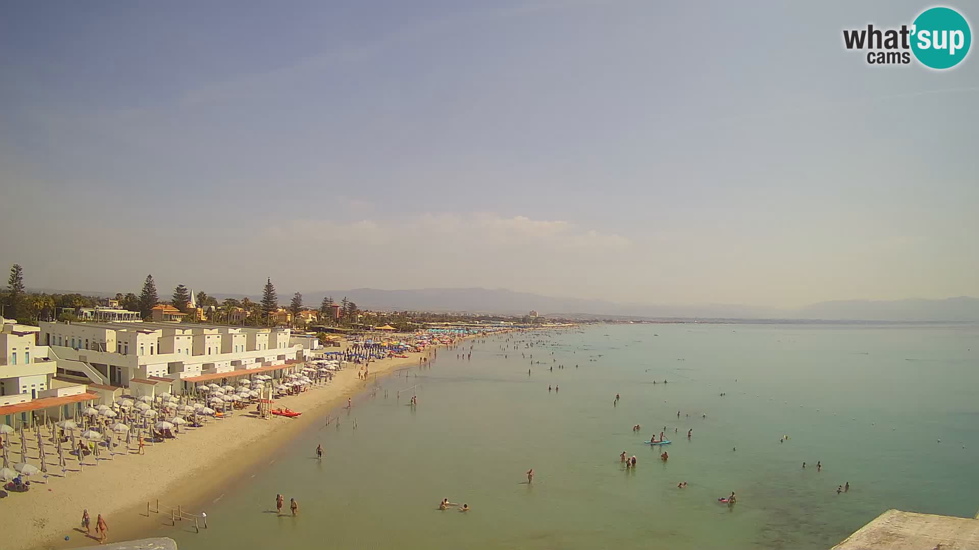 Live Webcam Golf von Cagliari – Strand Poetto – Sardinien