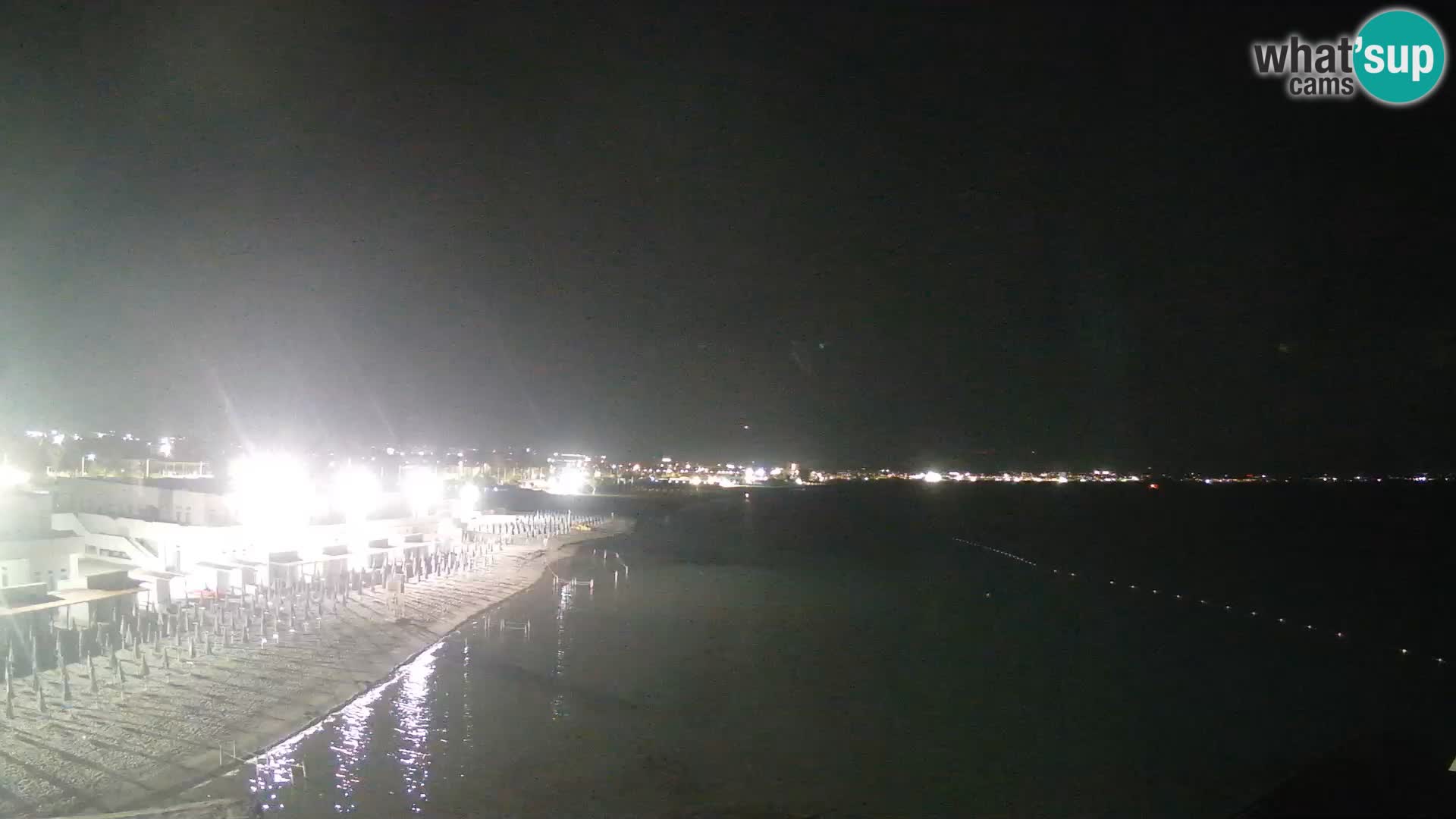 Webcam en direct Golfe de Cagliari – Plage du Poetto – Sardaigne