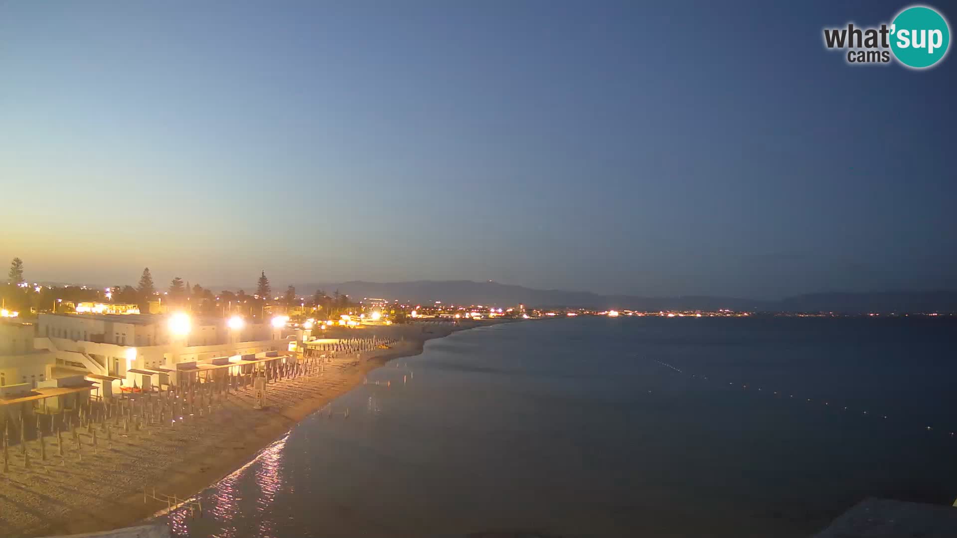 Live Webcam Gulf of Cagliari – Poetto beach – Sardinia