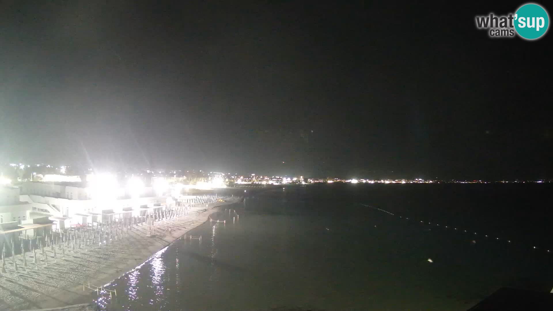 Camera en vivo Golfo de Cagliari – Playa del Poetto – Cerdeña