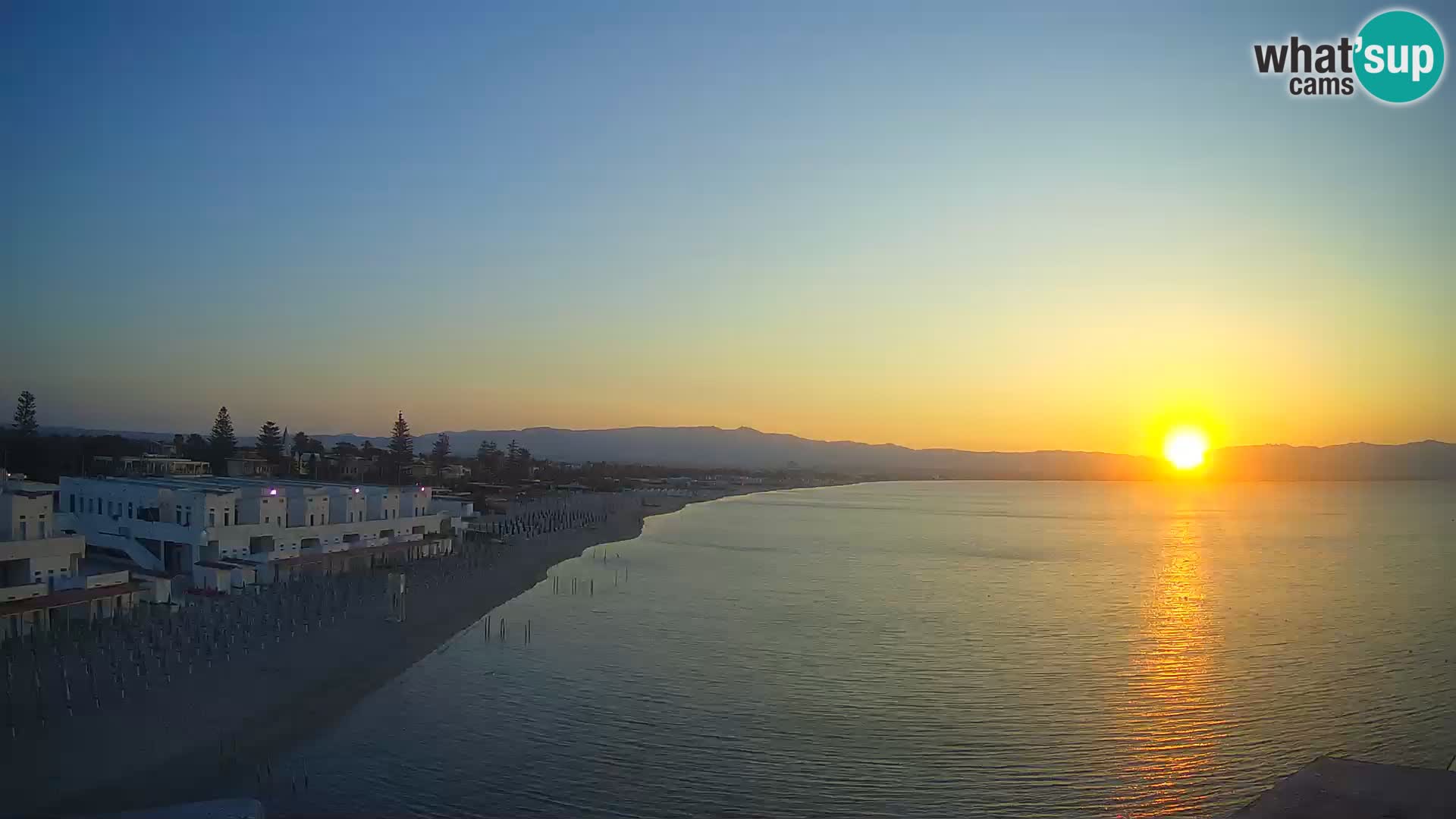 Live Webcam Golf von Cagliari – Strand Poetto – Sardinien