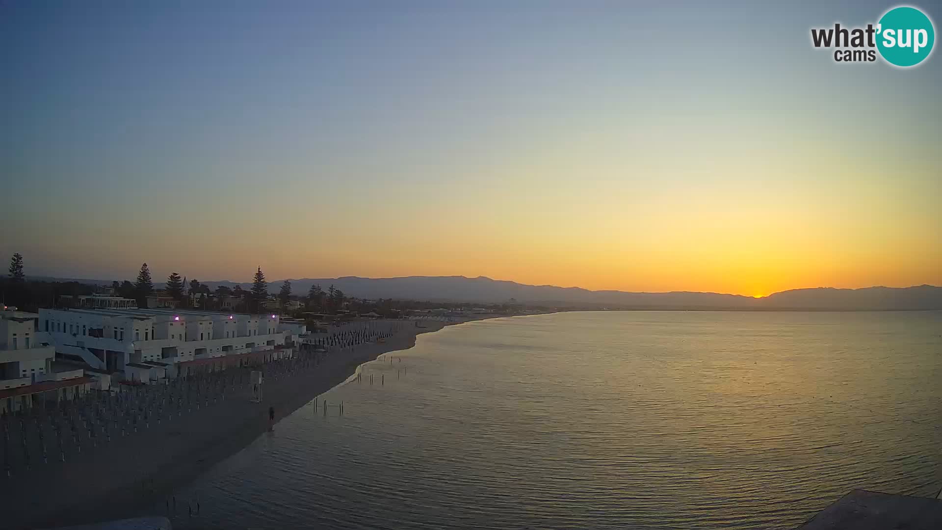 Live Webcam Golf von Cagliari – Strand Poetto – Sardinien