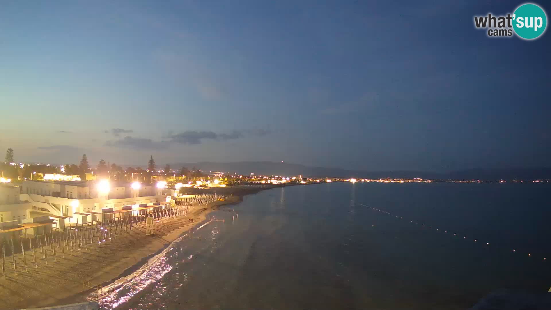 Live Webcam Gulf of Cagliari – Poetto beach – Sardinia