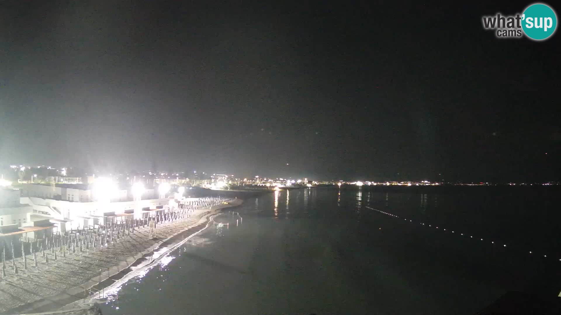 Web kamera uživo Cagliarski zaljev – plaža Poetto – Sardinija