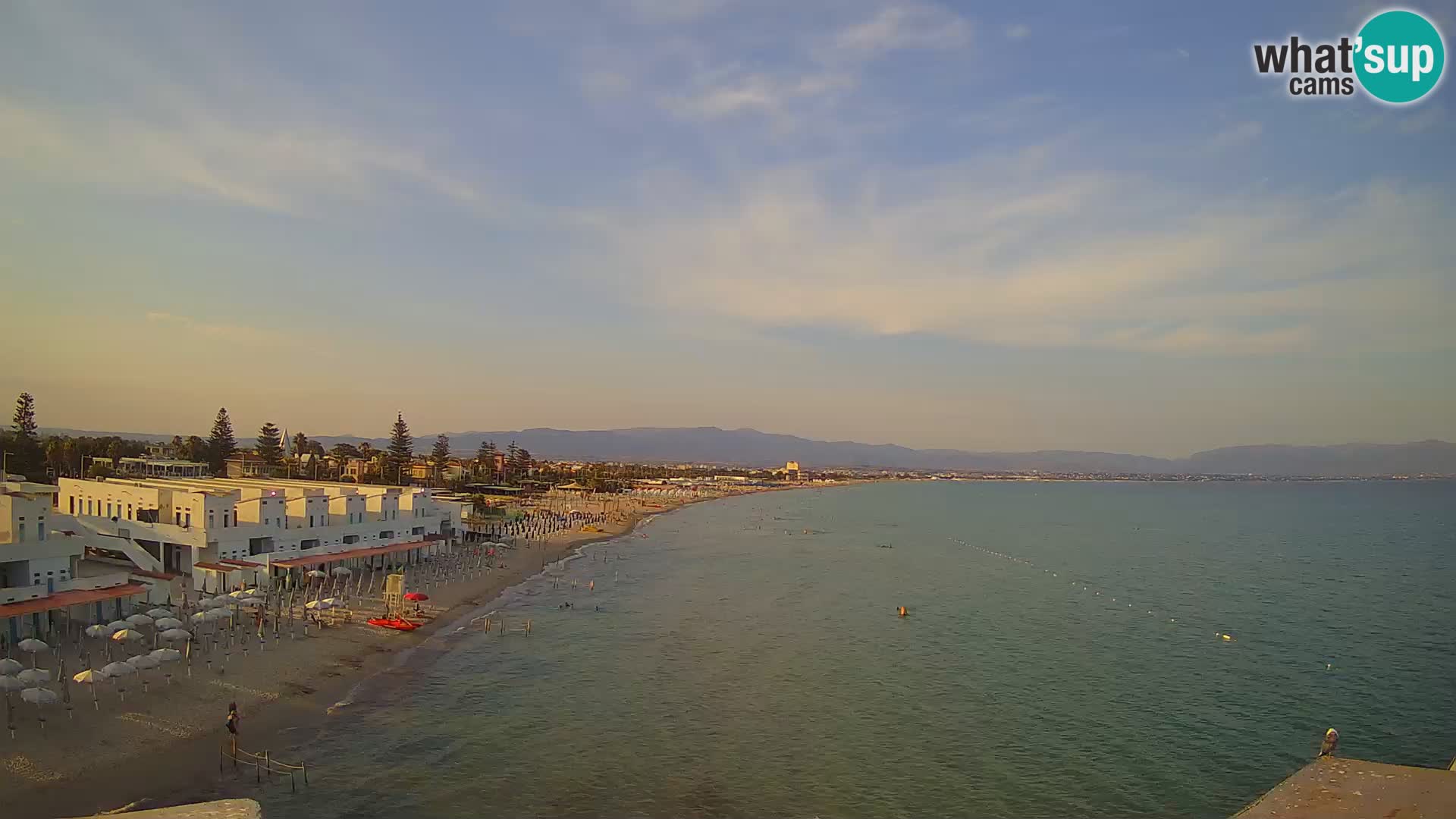 Live Webcam Gulf of Cagliari – Poetto beach – Sardinia