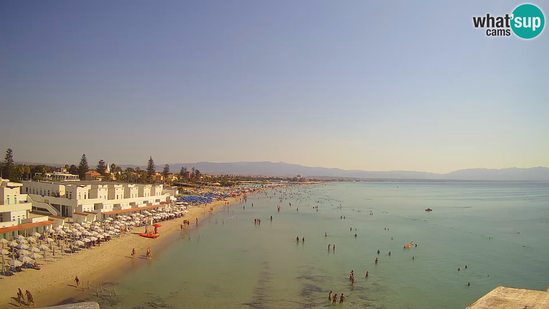 Live Webcam Golfo di Cagliari – Spiaggia del Poetto – Sardegna