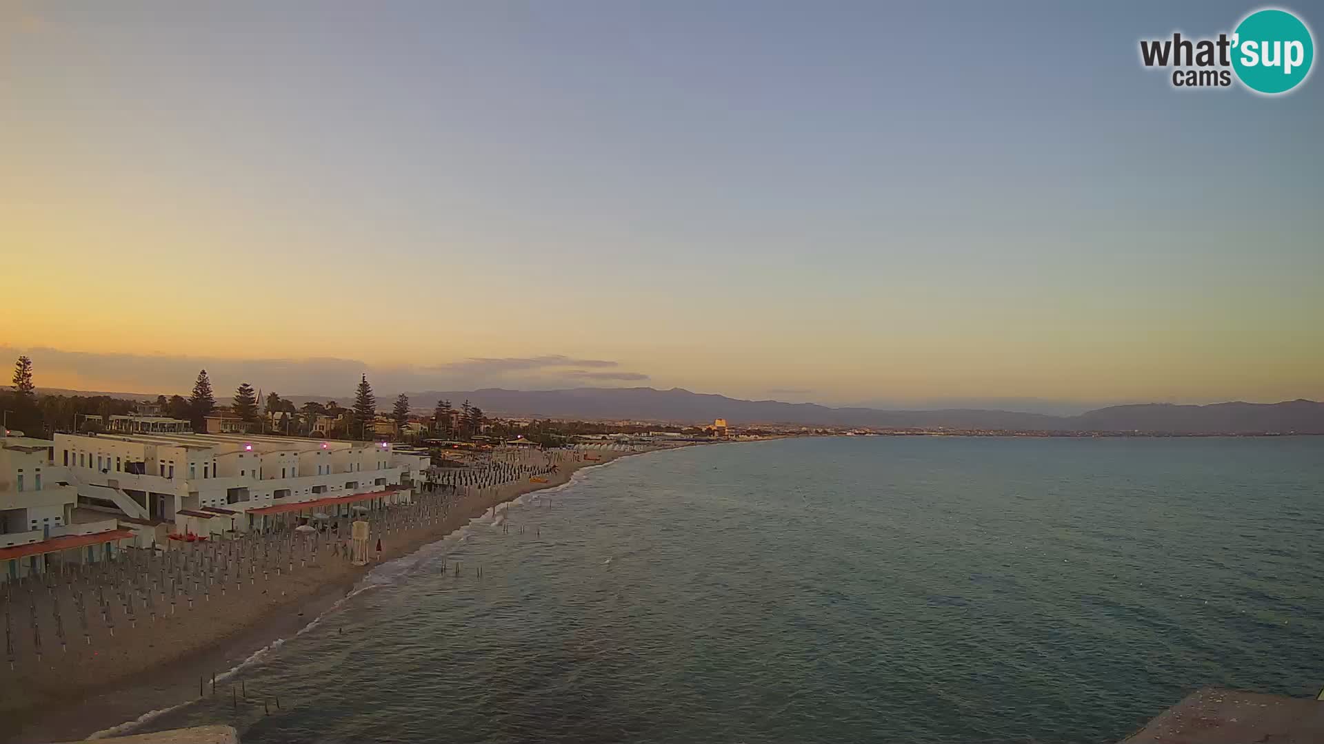 Live Webcam Gulf of Cagliari – Poetto beach – Sardinia