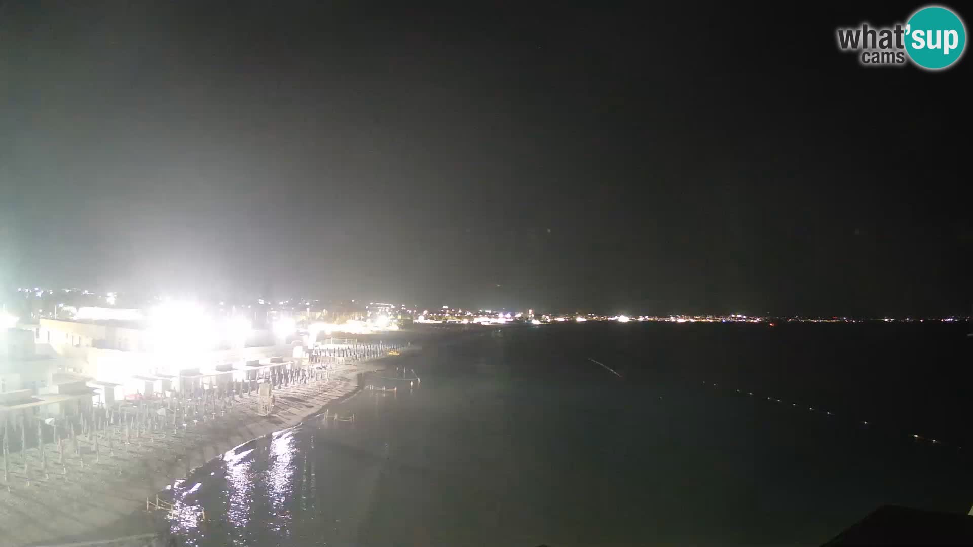 Web kamera uživo Cagliarski zaljev – plaža Poetto – Sardinija