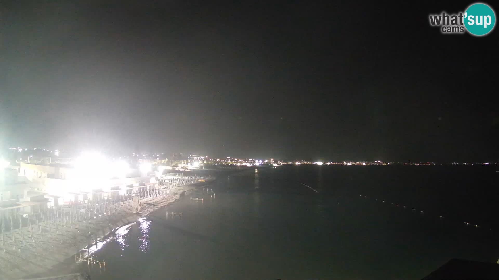 Web kamera uživo Cagliarski zaljev – plaža Poetto – Sardinija