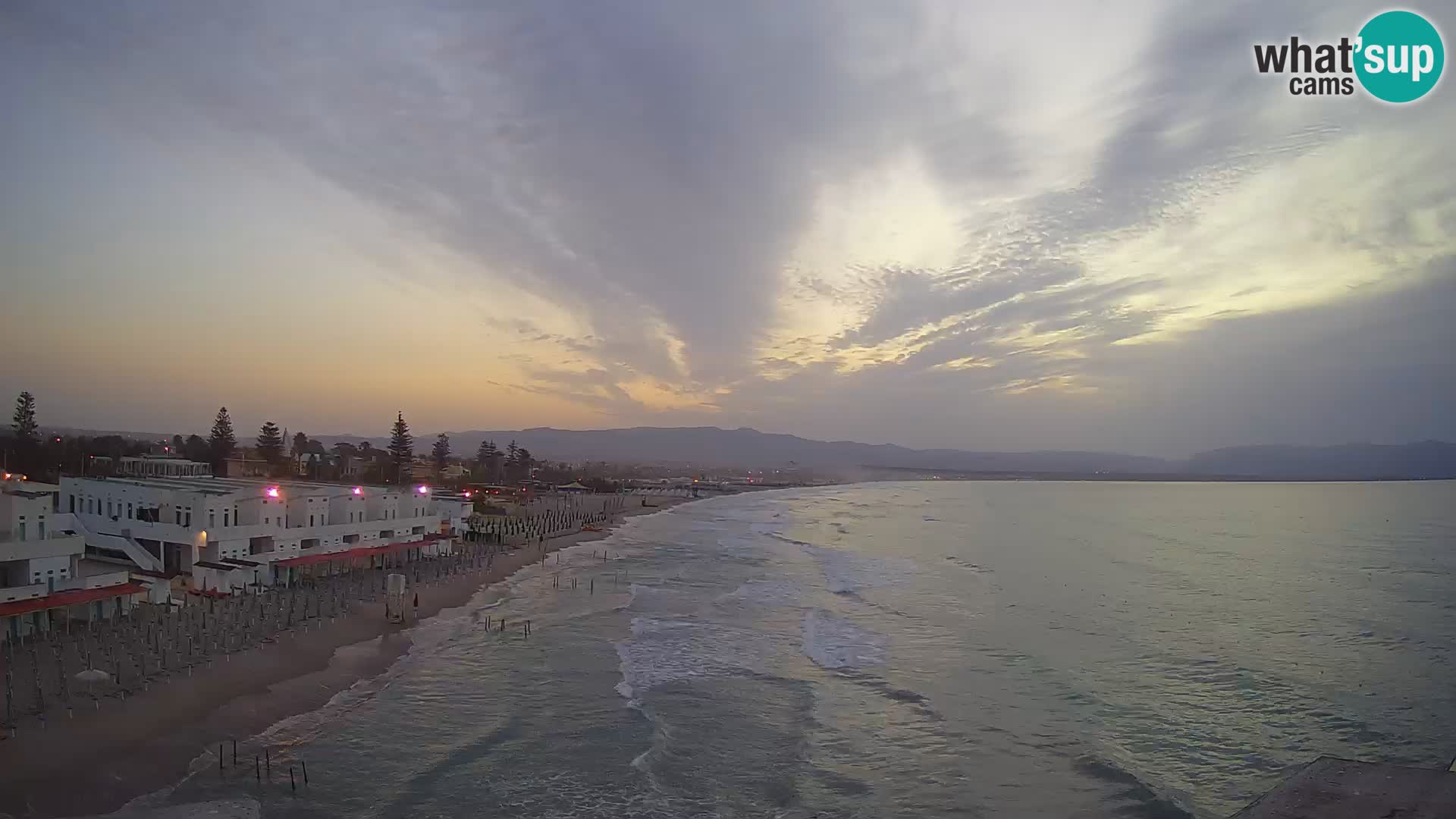 Live Webcam Gulf of Cagliari – Poetto beach – Sardinia