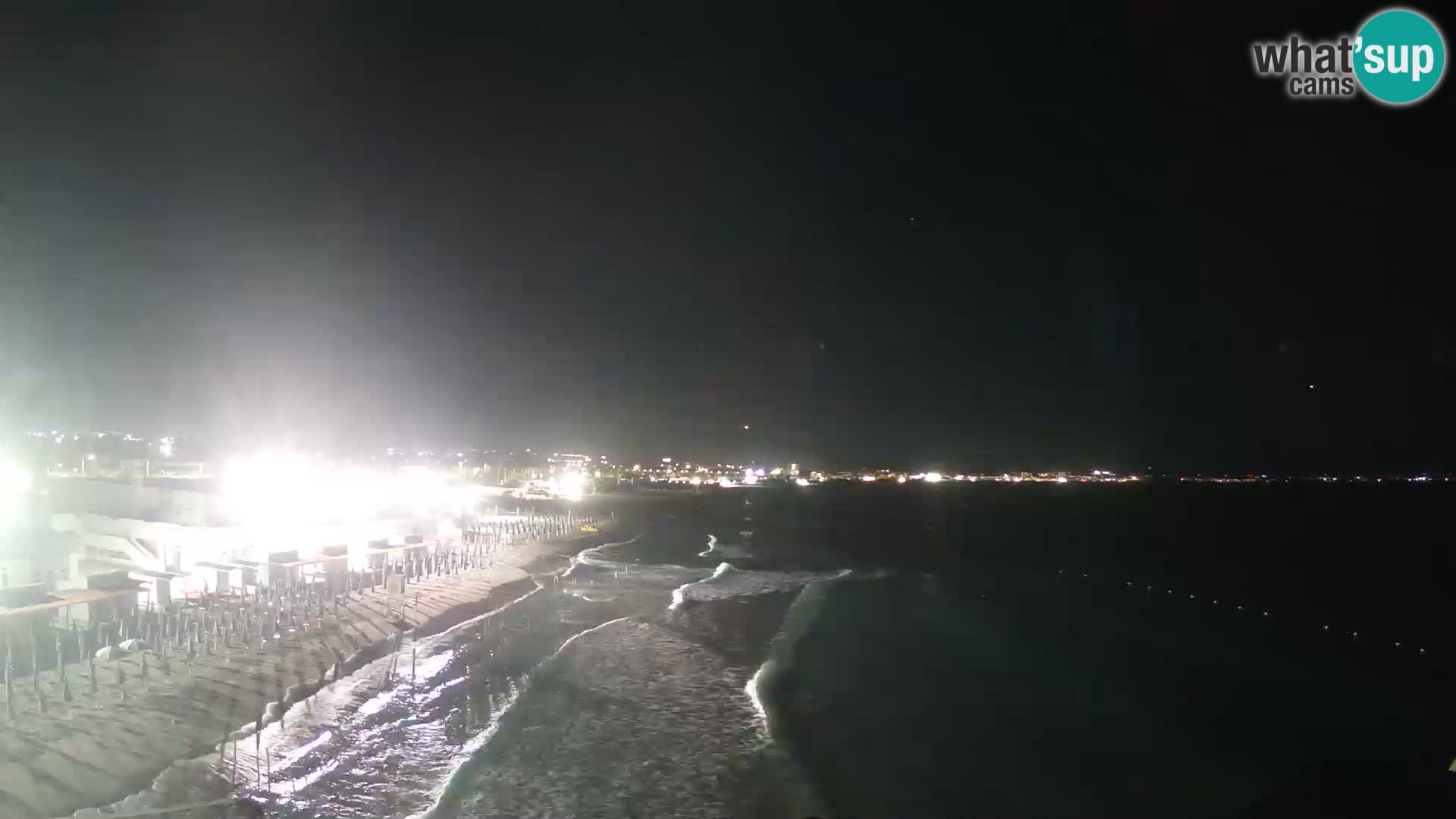 Web kamera uživo Cagliarski zaljev – plaža Poetto – Sardinija