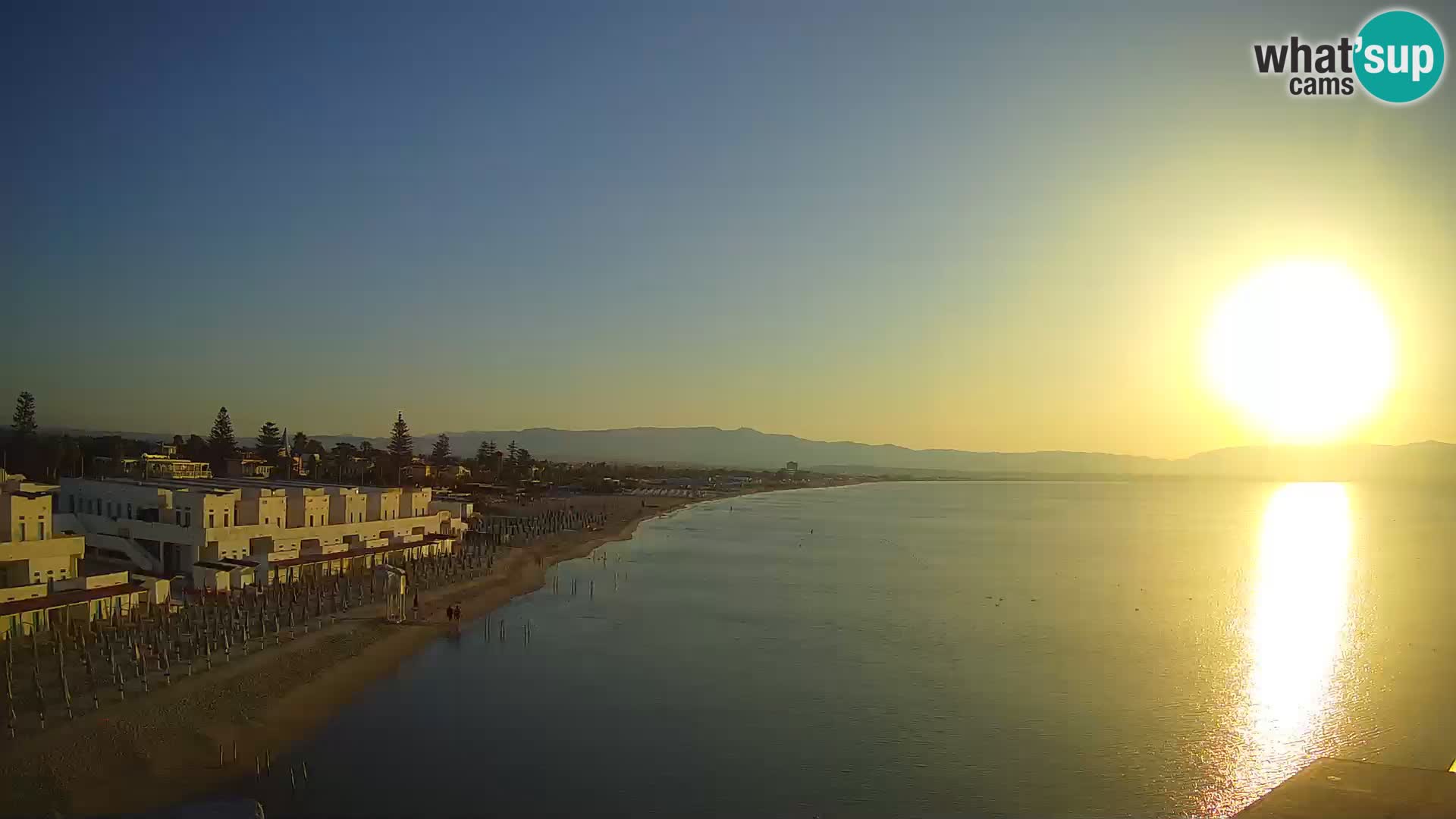 Live Webcam Gulf of Cagliari – Poetto beach – Sardinia