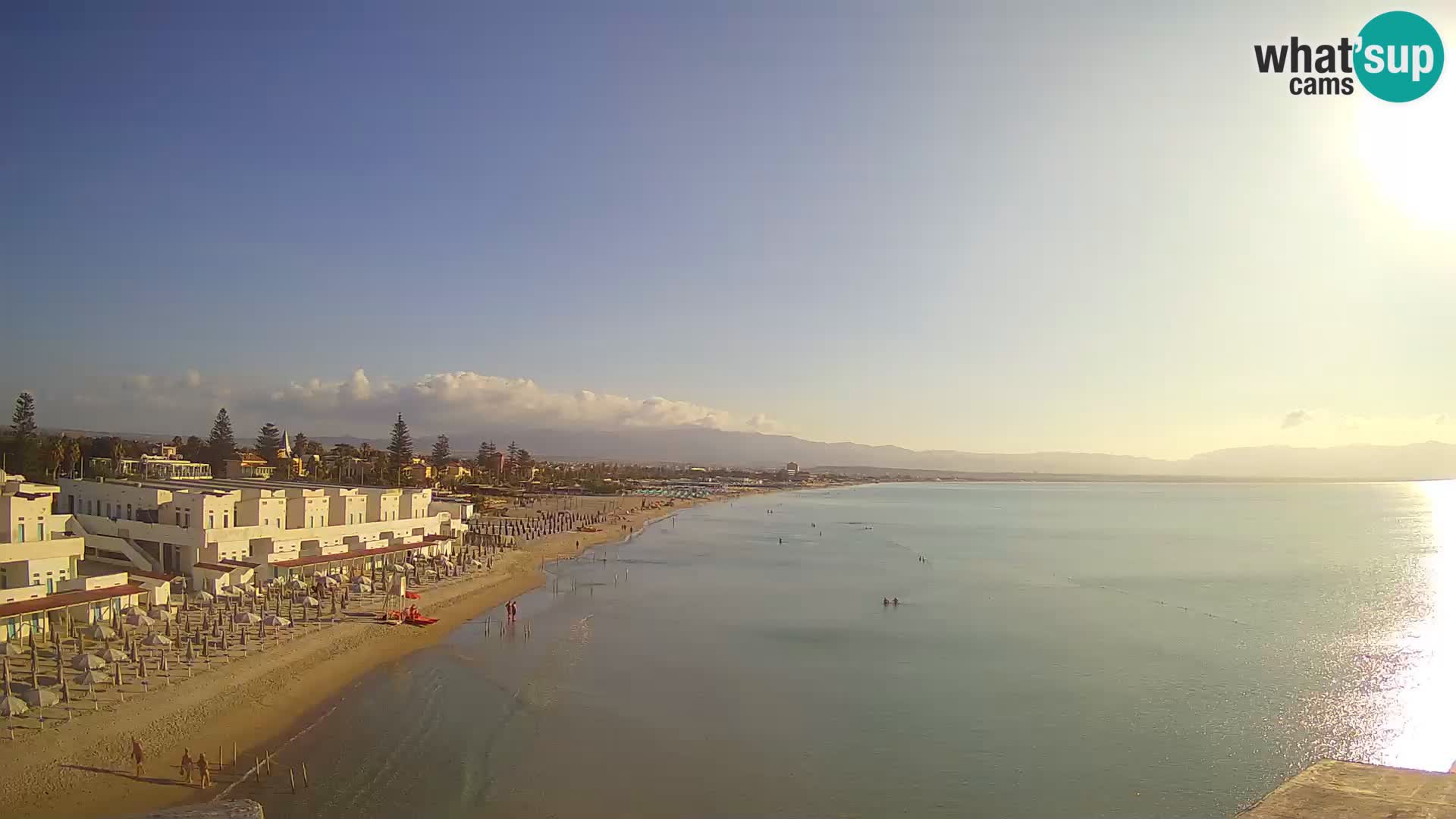 Live Webcam Gulf of Cagliari – Poetto beach – Sardinia