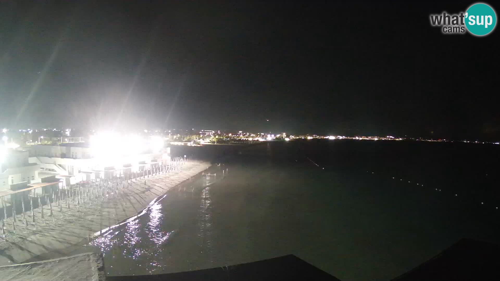 Web kamera uživo Cagliarski zaljev – plaža Poetto – Sardinija