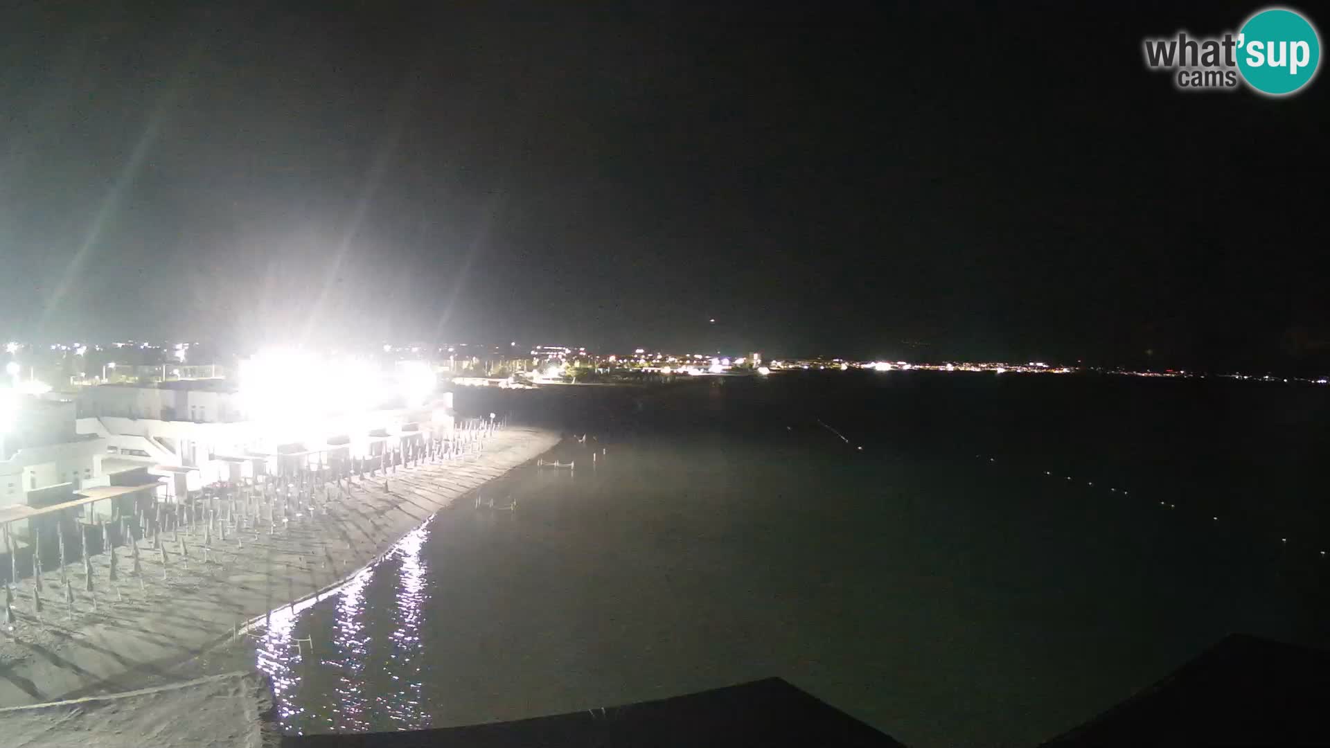 Web kamera uživo Cagliarski zaljev – plaža Poetto – Sardinija