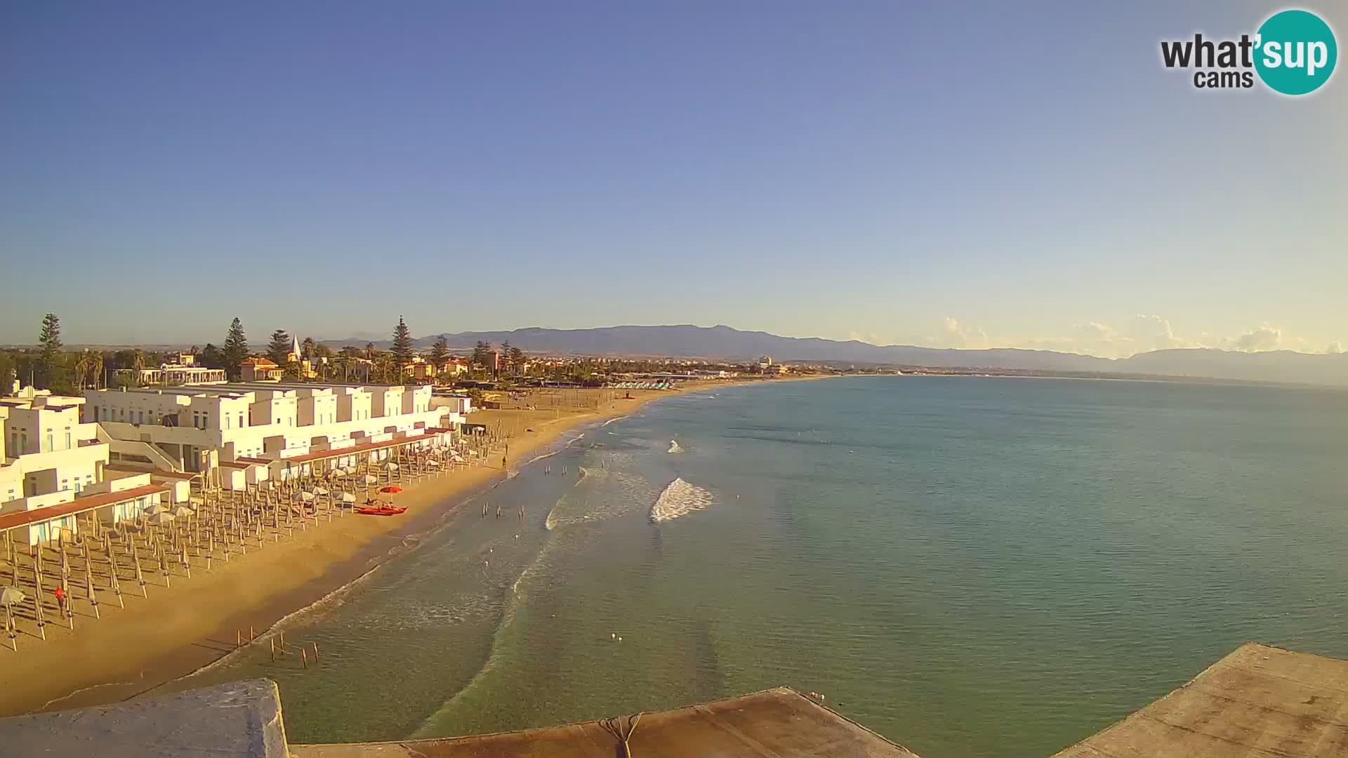 Live Webcam Gulf of Cagliari – Poetto beach – Sardinia