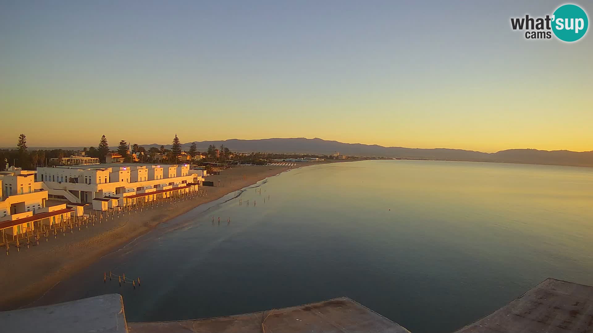 Live Webcam Golf von Cagliari – Strand Poetto – Sardinien