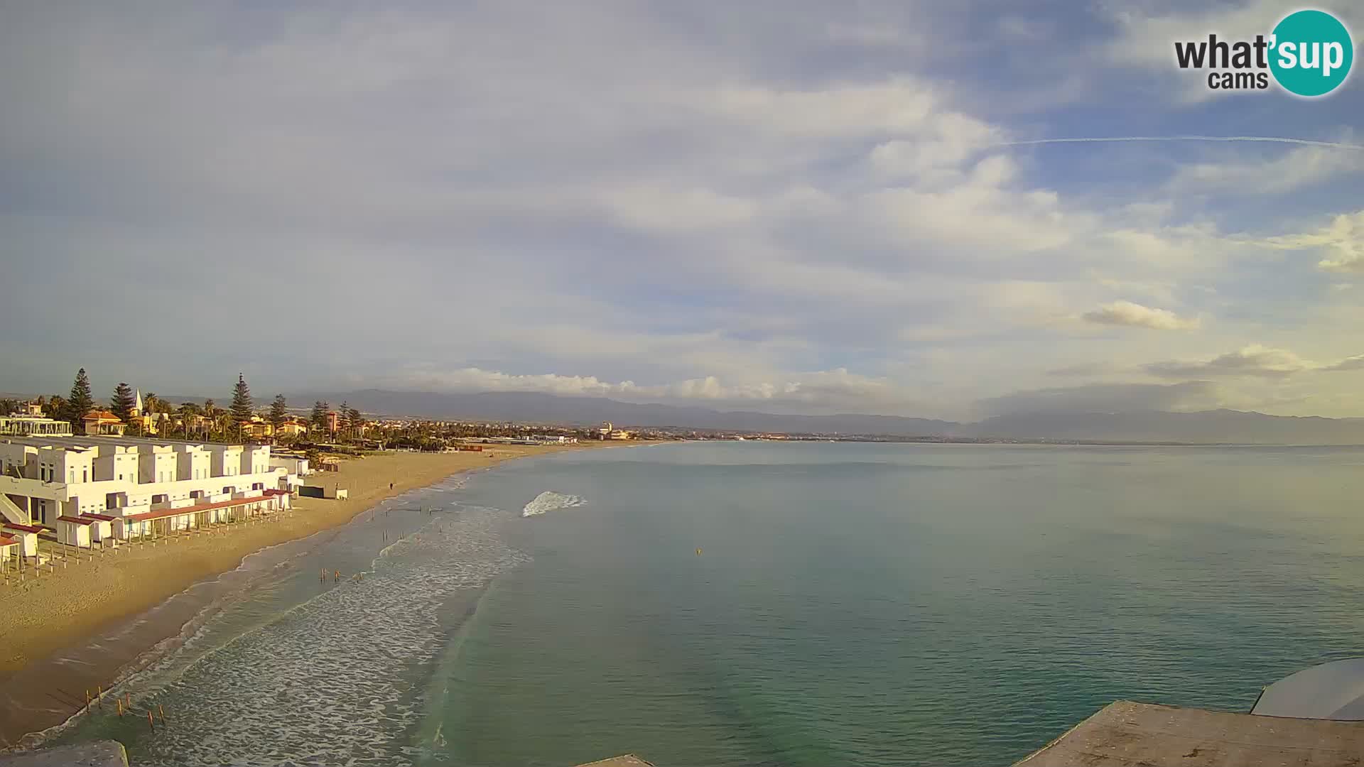Live Webcam Gulf of Cagliari – Poetto beach – Sardinia