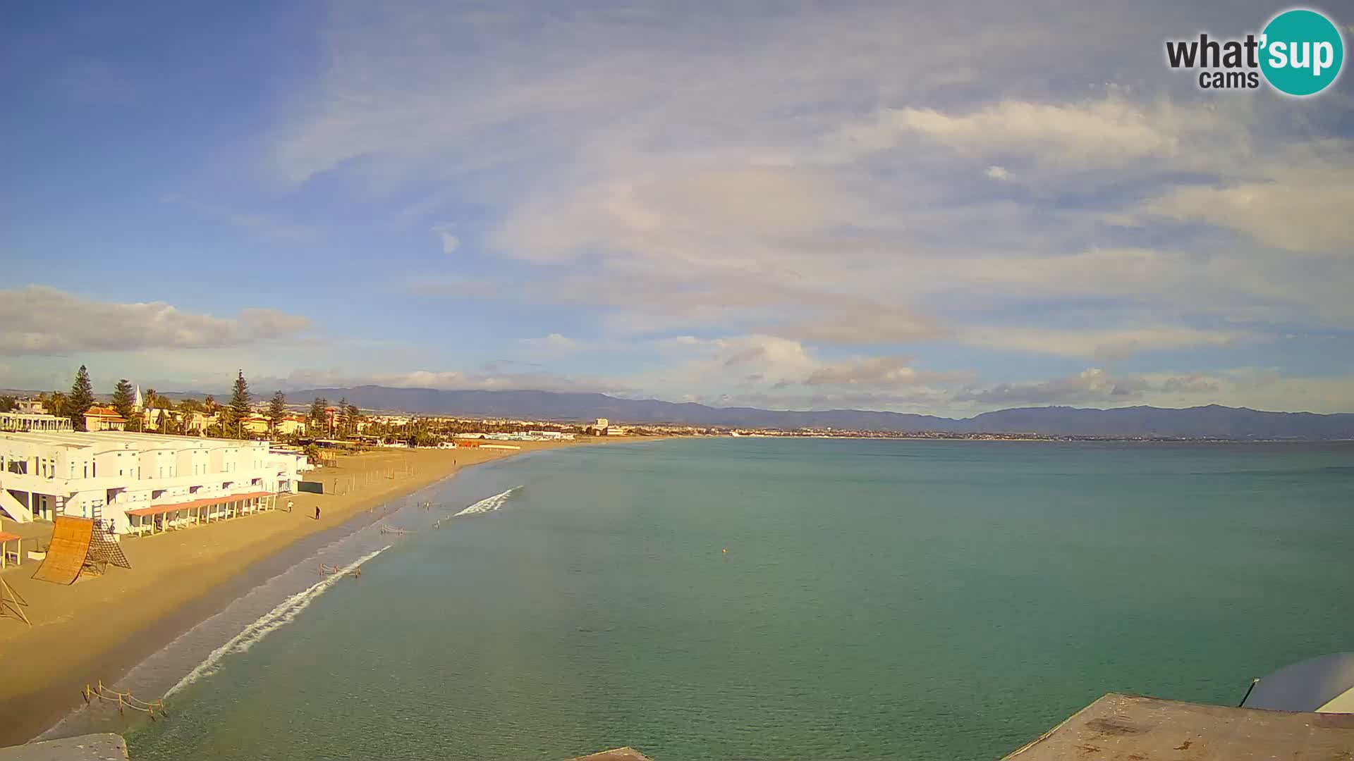 Live Webcam Gulf of Cagliari – Poetto beach – Sardinia