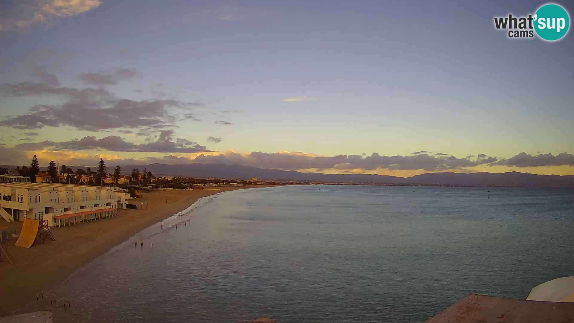 Live Webcam Golfo di Cagliari – Spiaggia del Poetto – Sardegna