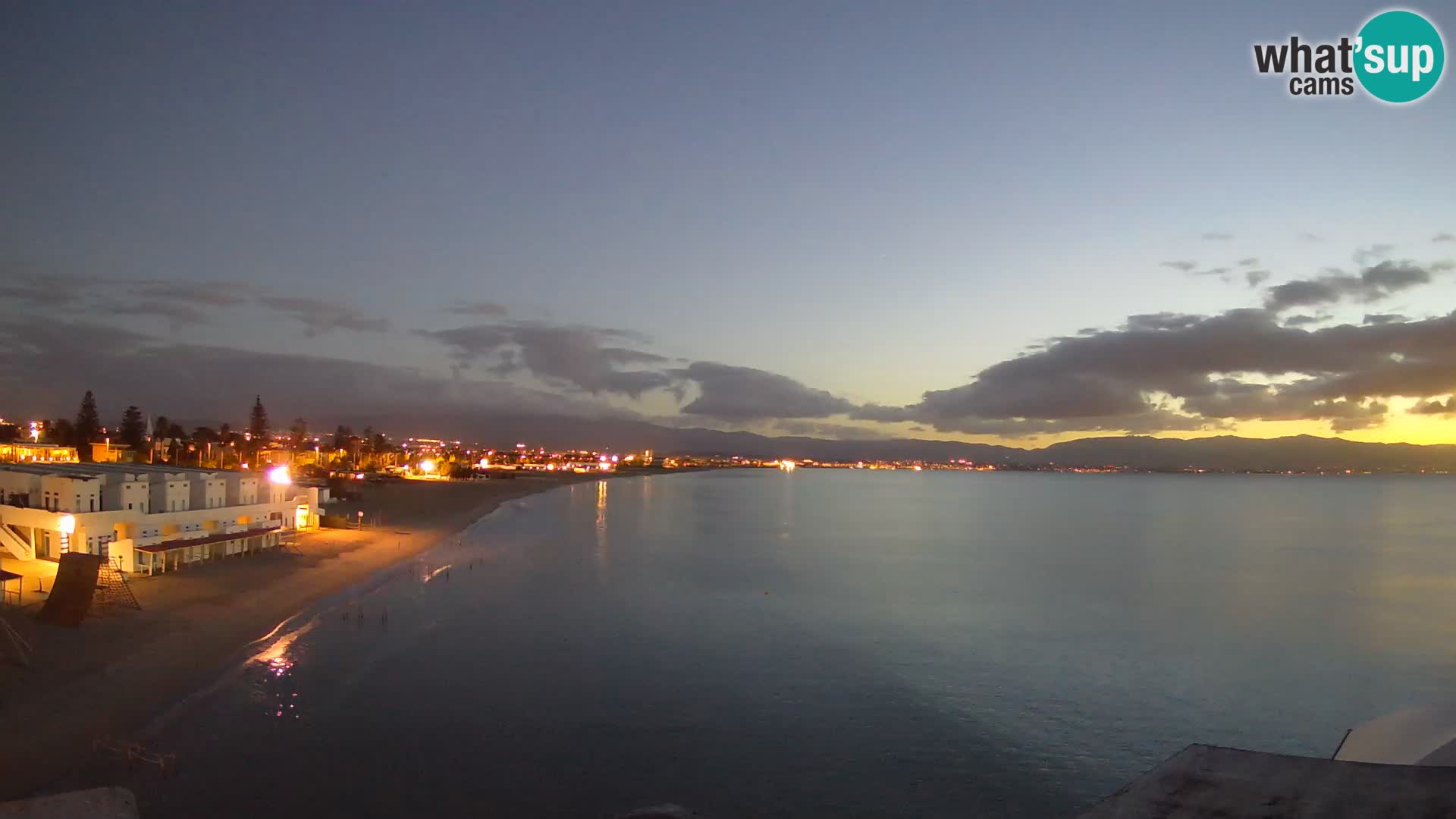 Live Webcam Golf von Cagliari – Strand Poetto – Sardinien