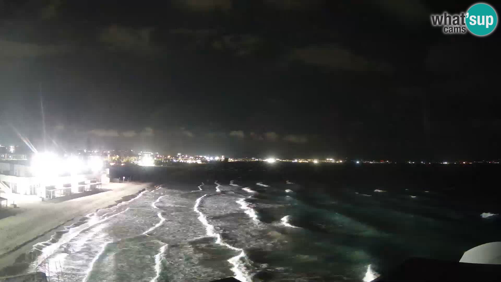 Live Webcam Golf von Cagliari – Strand Poetto – Sardinien