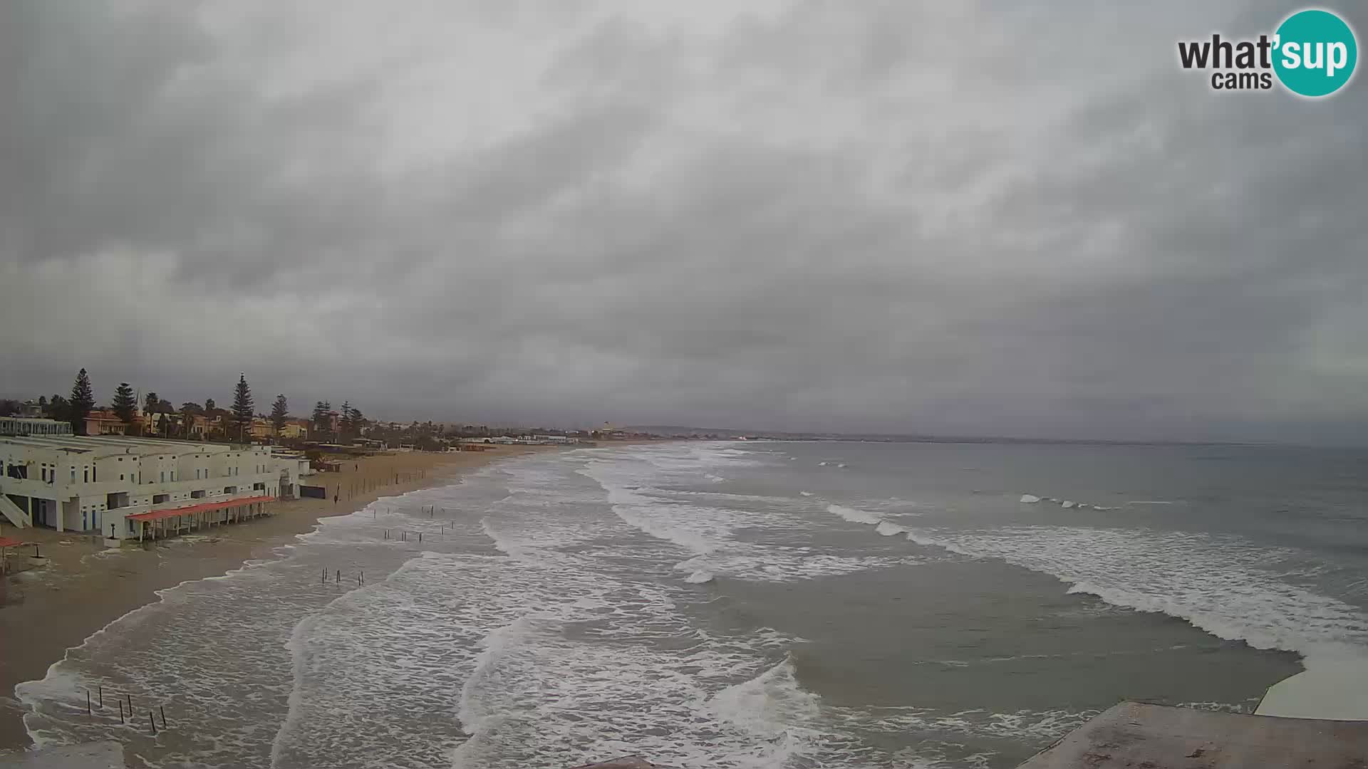 Camera en vivo Golfo de Cagliari – Playa del Poetto – Cerdeña