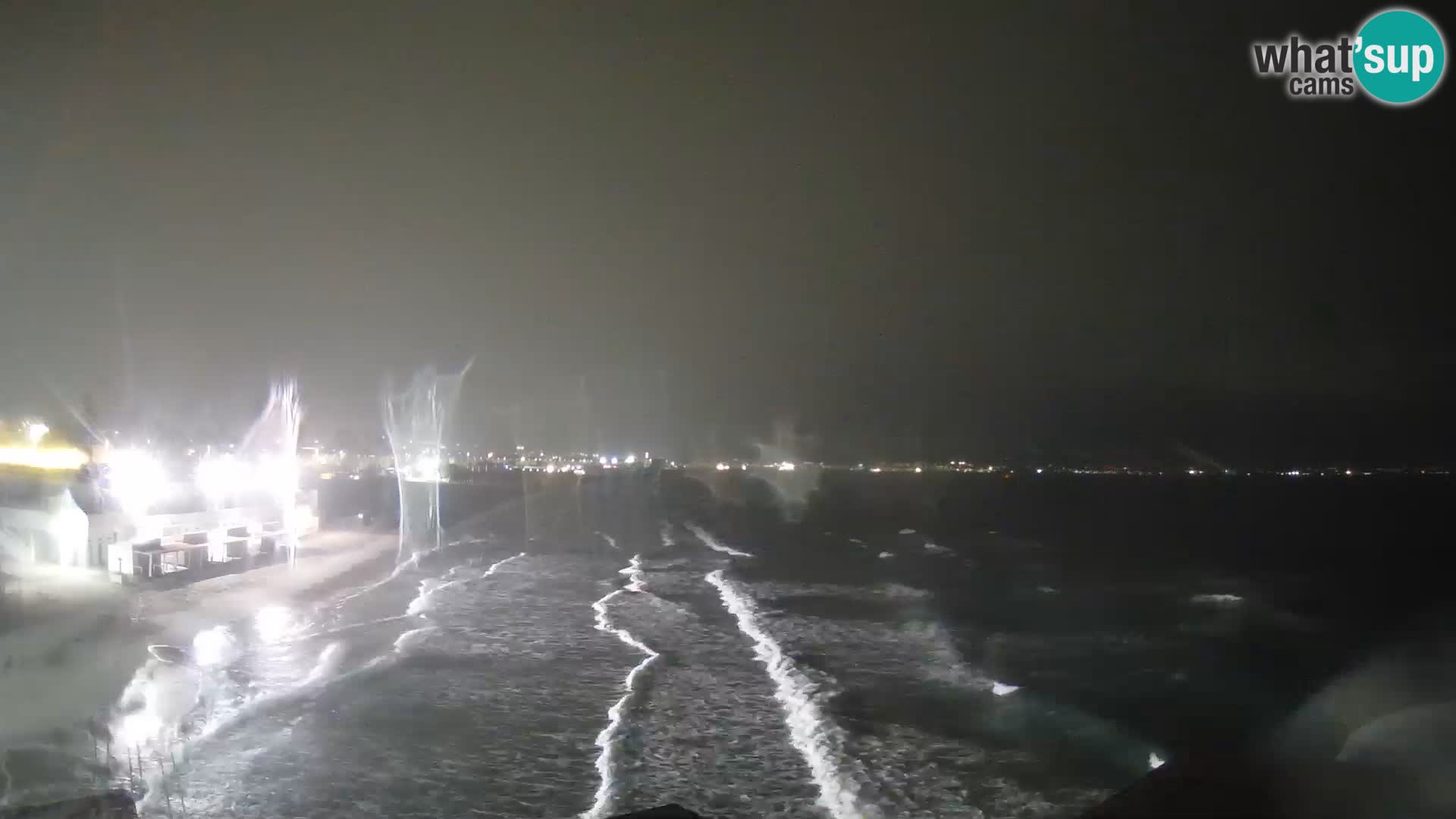 Web kamera uživo Cagliarski zaljev – plaža Poetto – Sardinija