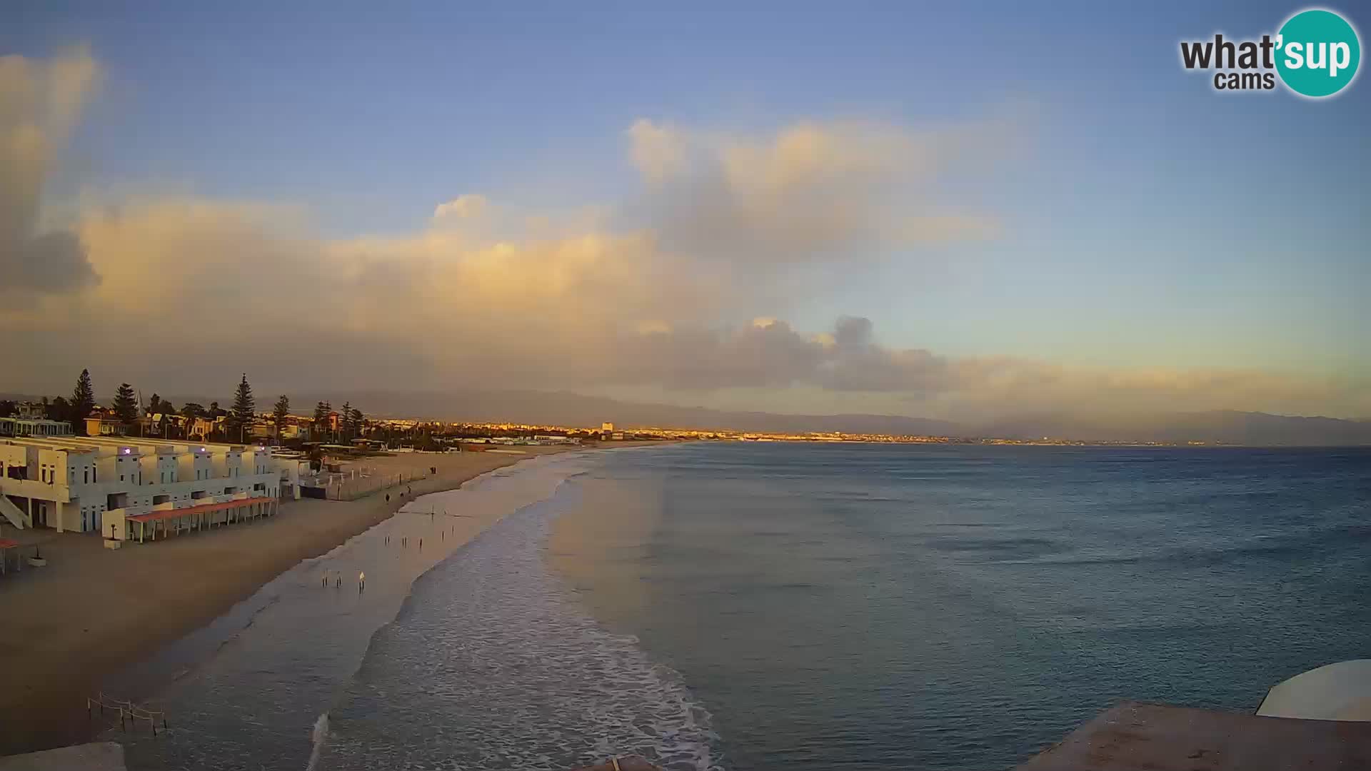 Live Webcam Gulf of Cagliari – Poetto beach – Sardinia