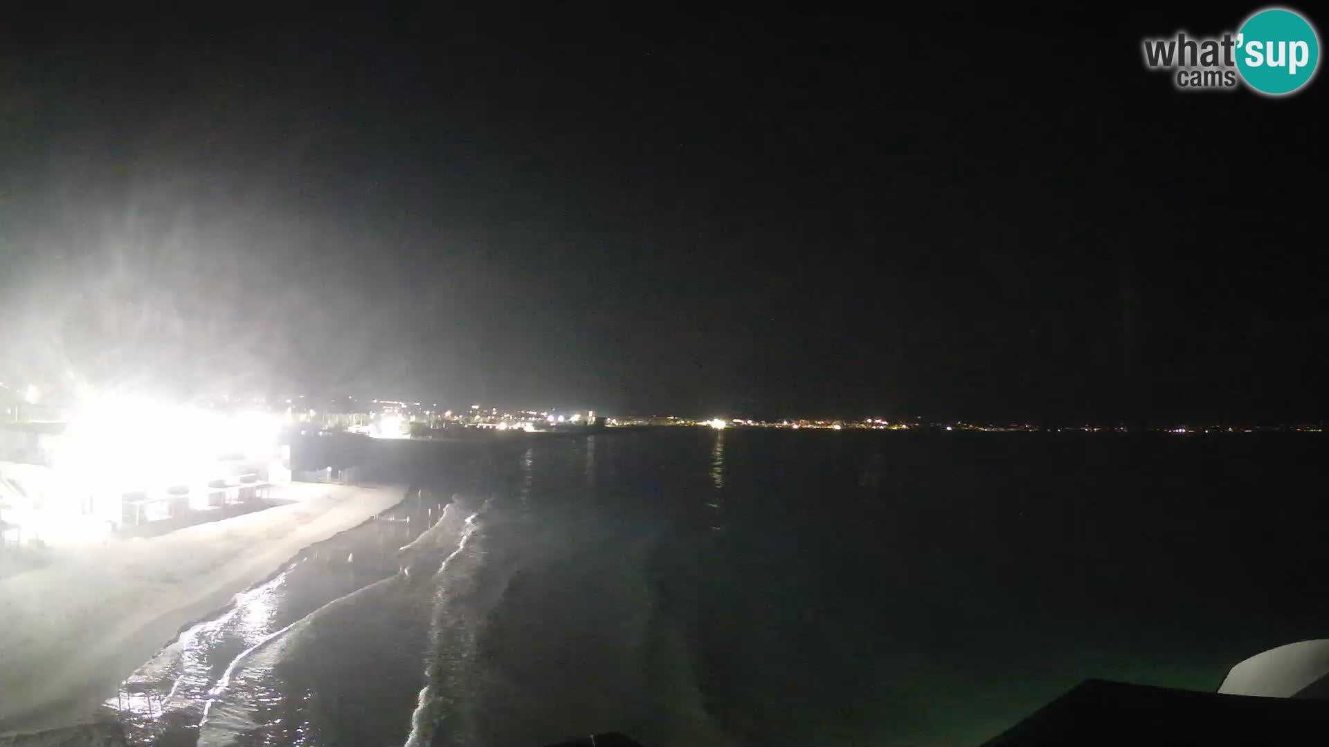 Camera en vivo Golfo de Cagliari – Playa del Poetto – Cerdeña