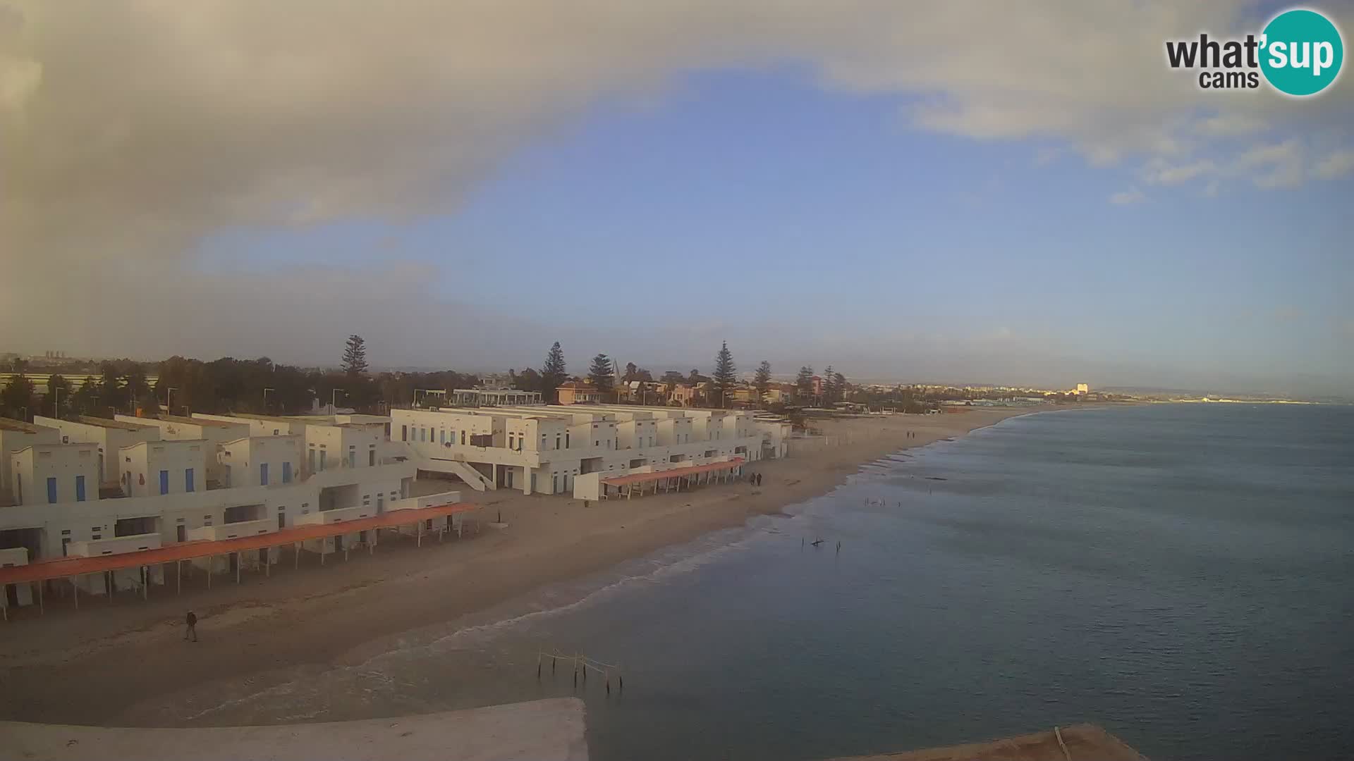 Live Webcam Golf von Cagliari – Strand Poetto – Sardinien