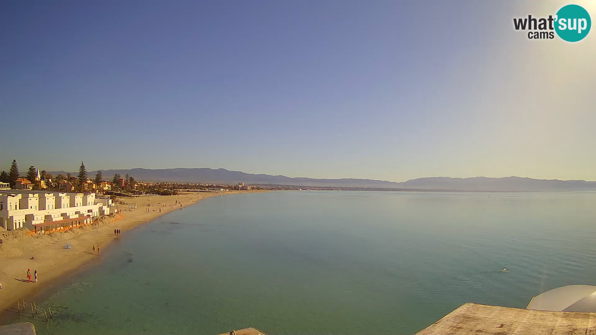Live Webcam Gulf of Cagliari – Poetto beach – Sardinia