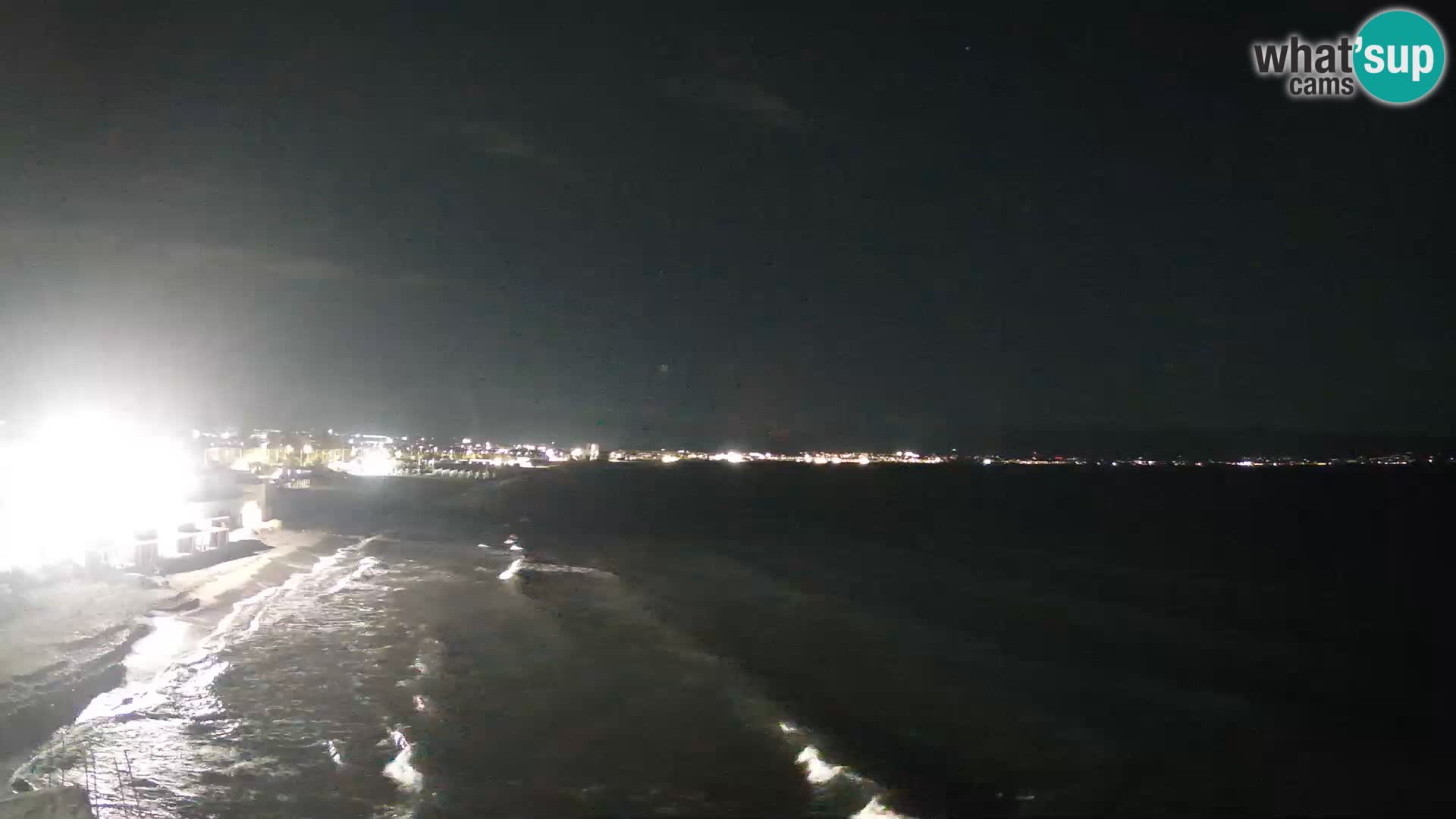 Live Webcam Golf von Cagliari – Strand Poetto – Sardinien