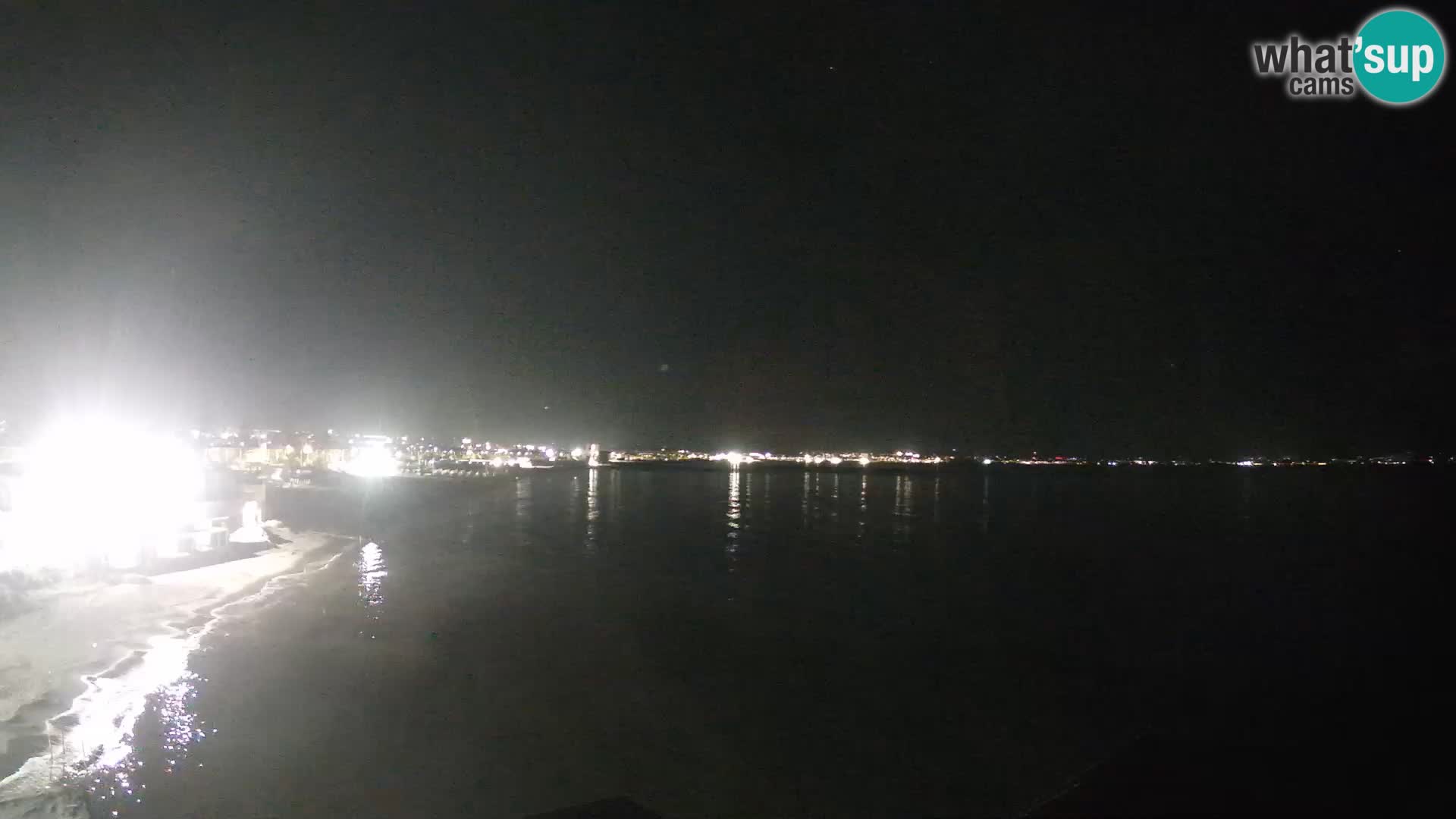 Live Webcam Golf von Cagliari – Strand Poetto – Sardinien