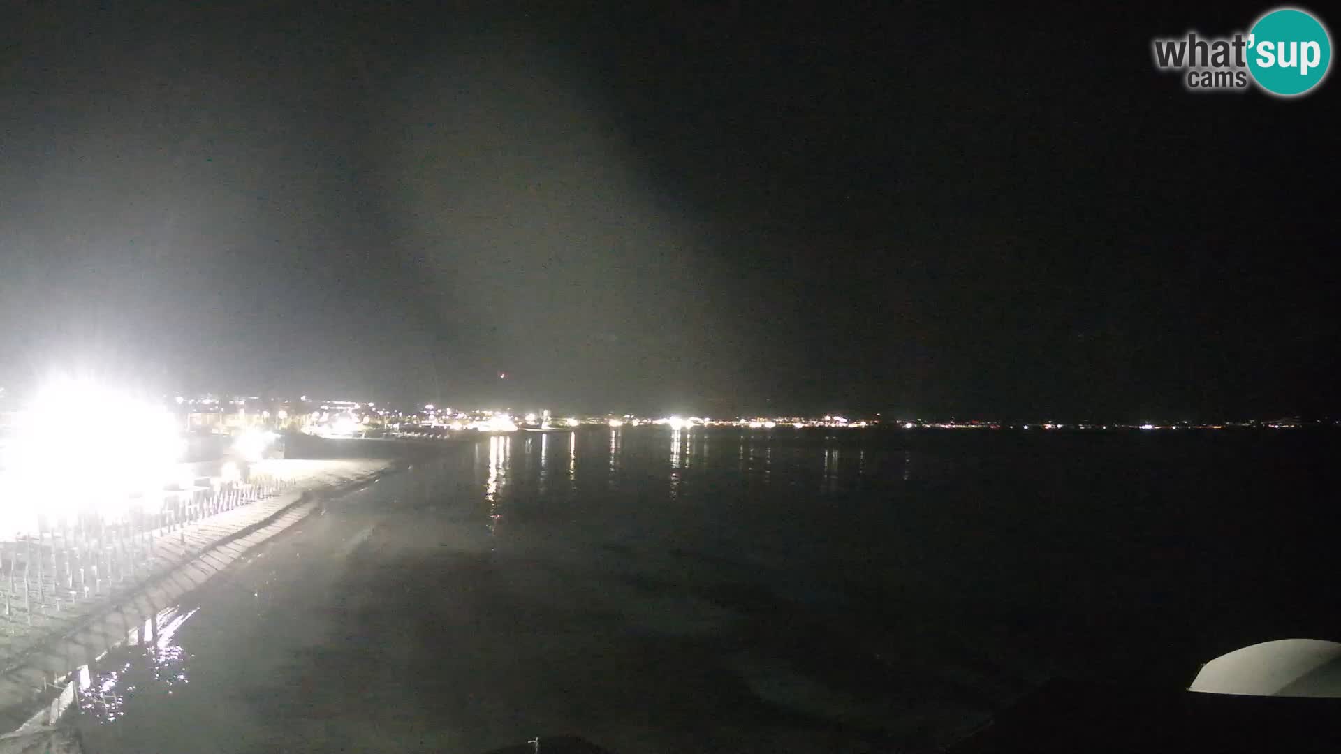 Web kamera uživo Cagliarski zaljev – plaža Poetto – Sardinija