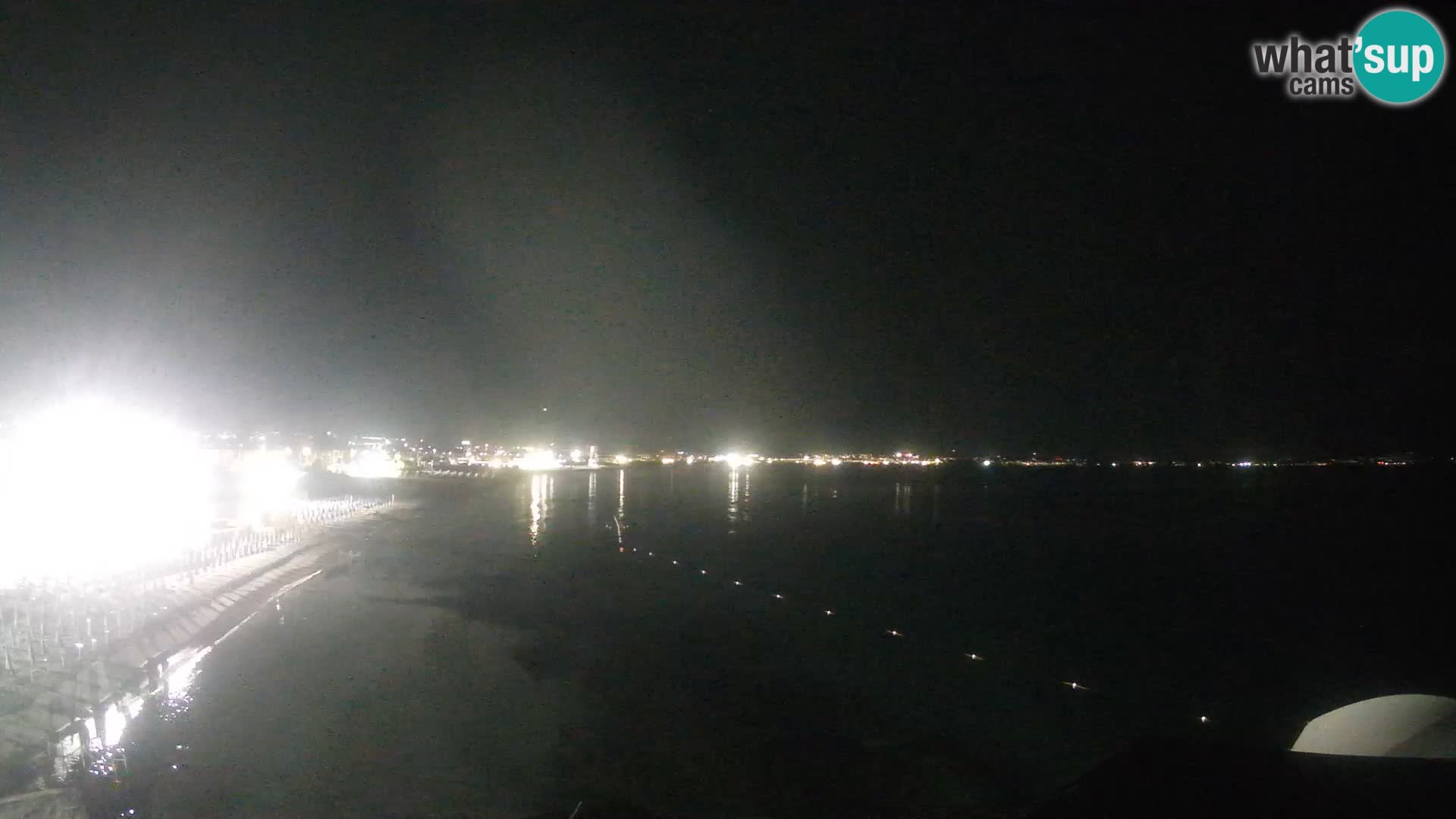 Camera en vivo Golfo de Cagliari – Playa del Poetto – Cerdeña