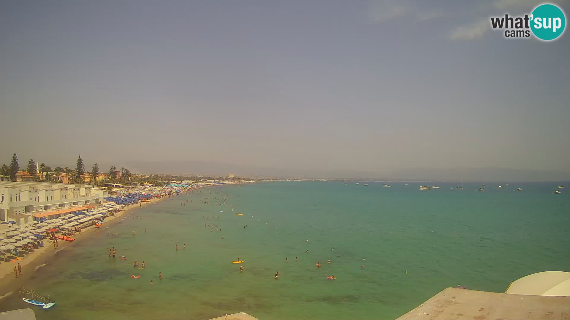 Live Webcam Golfo di Cagliari – Spiaggia del Poetto – Sardegna