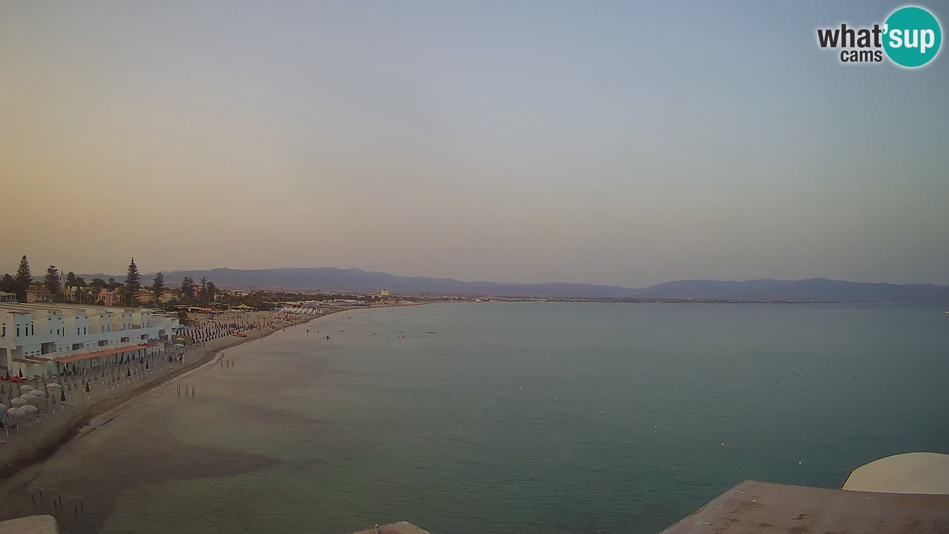Live Webcam Golf von Cagliari – Strand Poetto – Sardinien