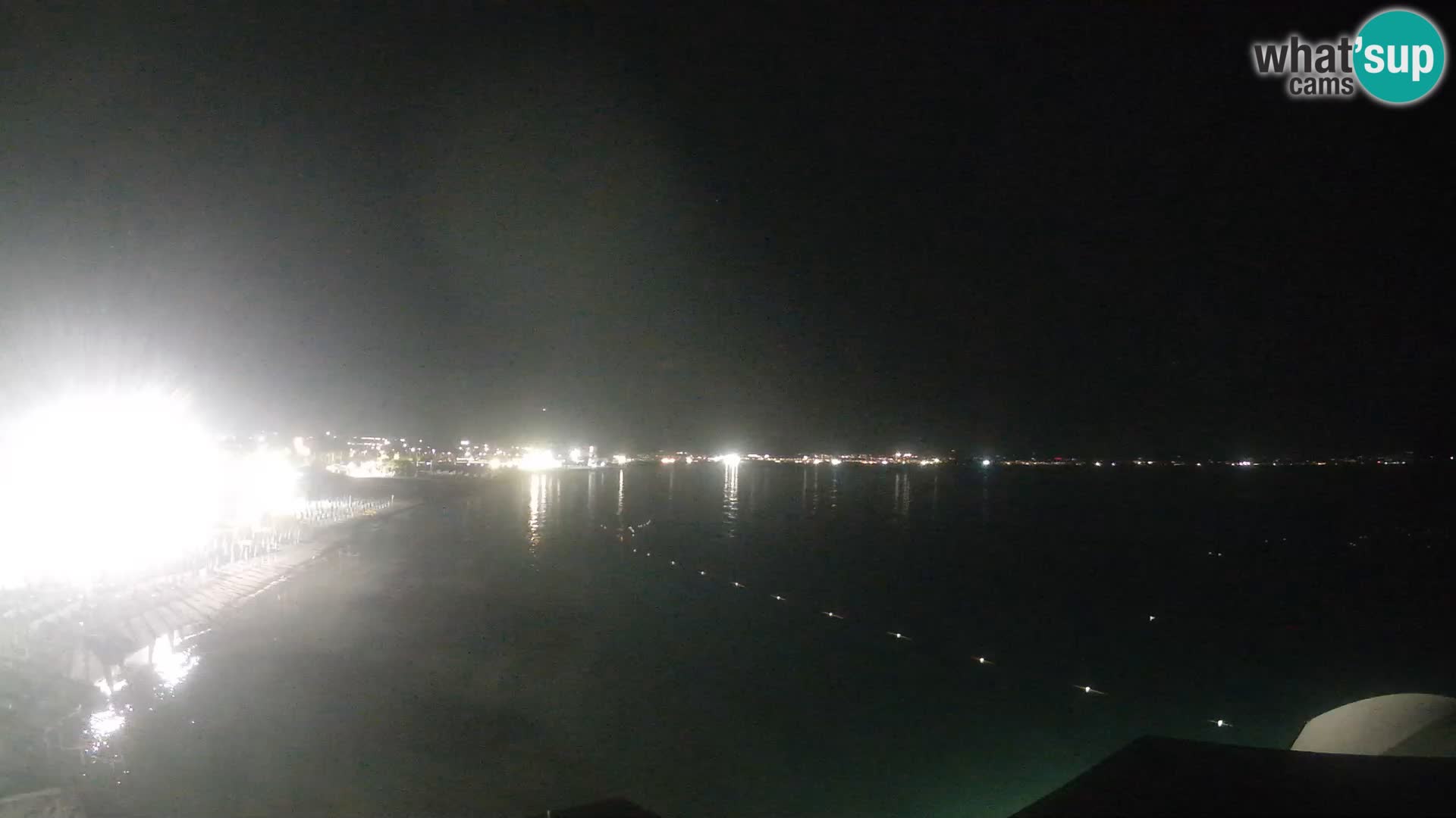 Webcam en direct Golfe de Cagliari – Plage du Poetto – Sardaigne