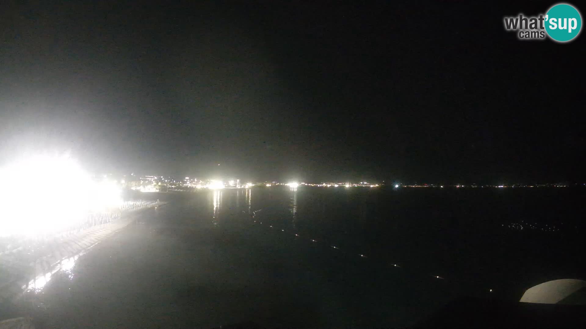 Camera en vivo Golfo de Cagliari – Playa del Poetto – Cerdeña