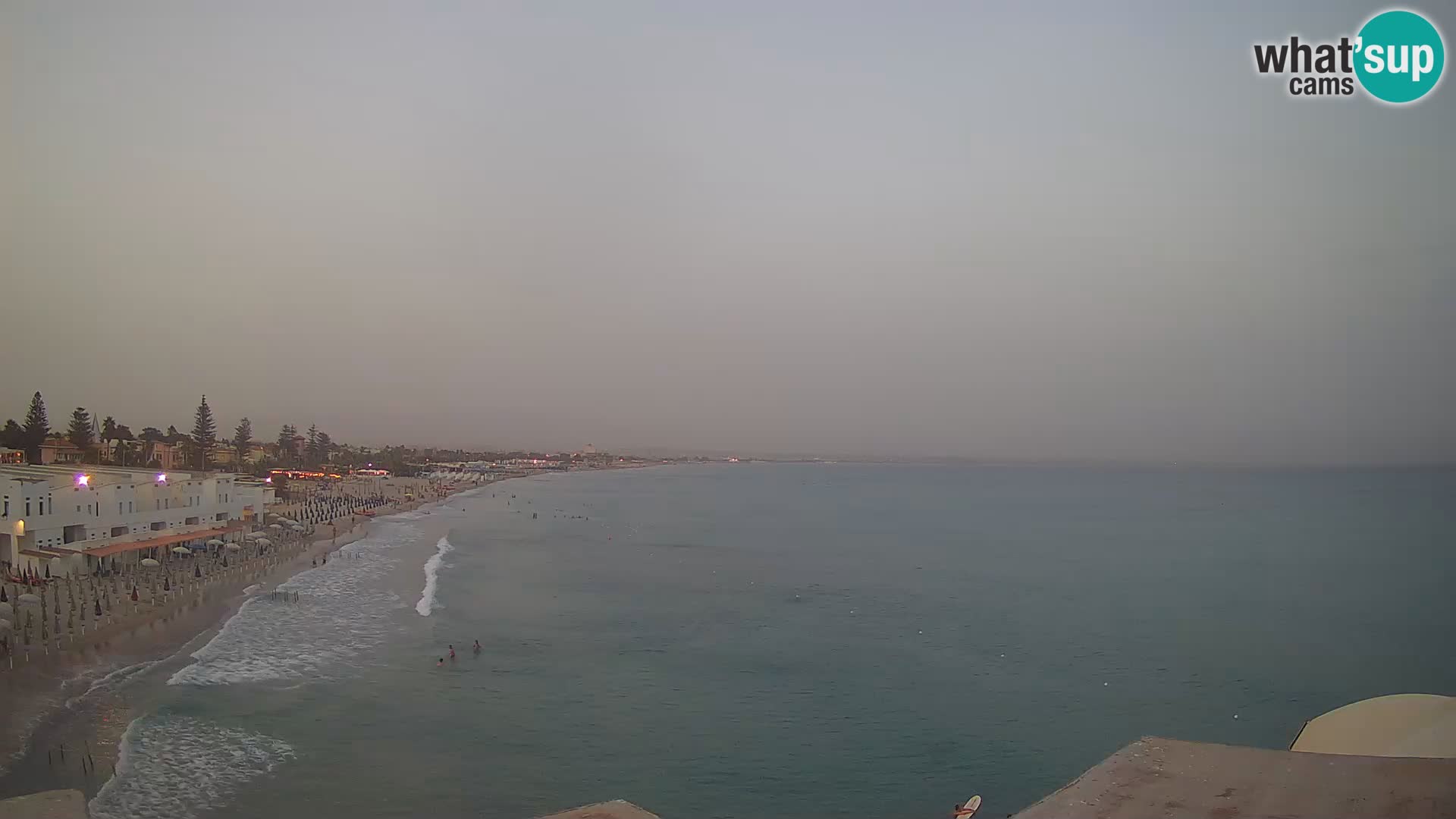 Live Webcam Golf von Cagliari – Strand Poetto – Sardinien