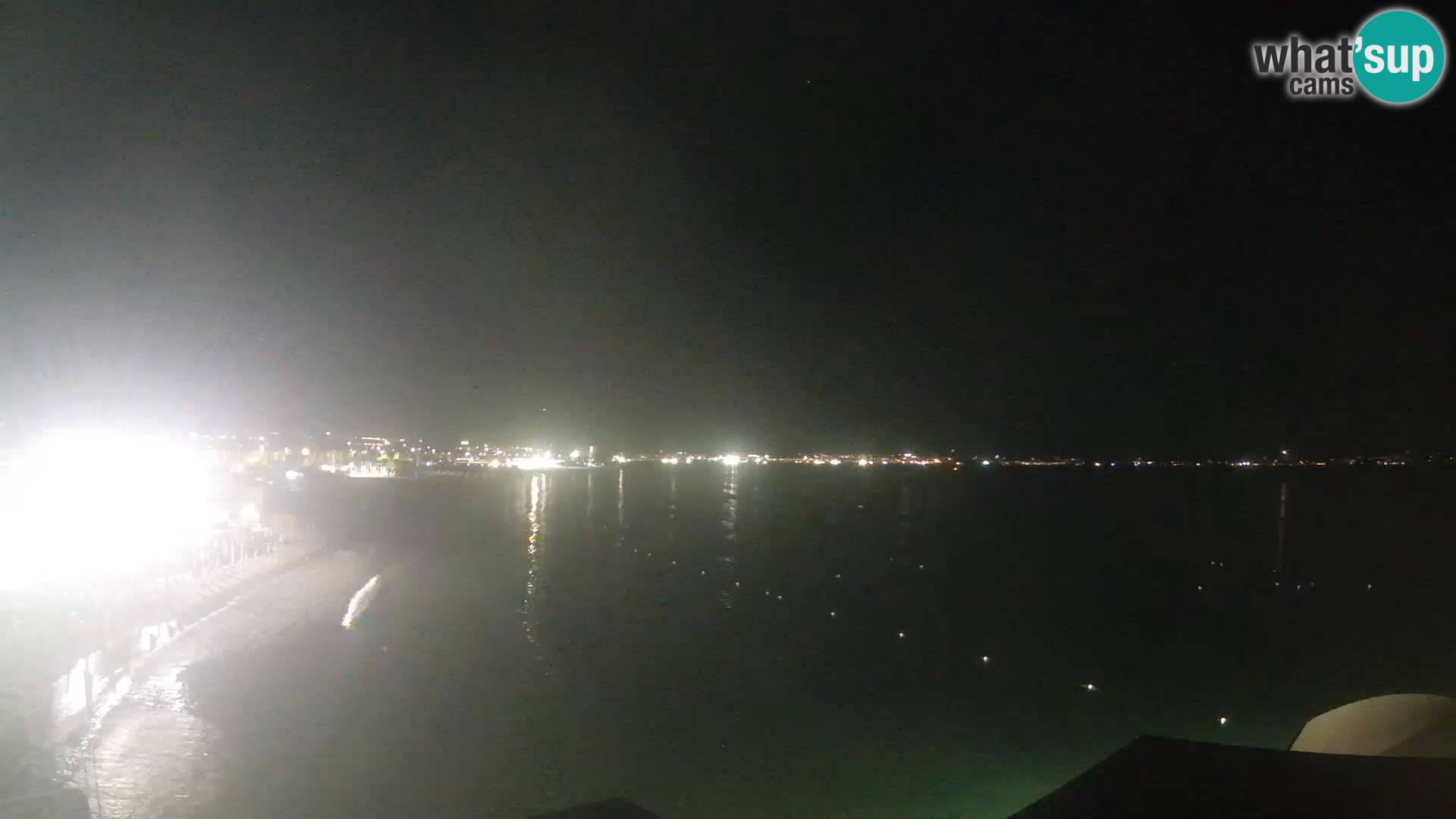 Camera en vivo Golfo de Cagliari – Playa del Poetto – Cerdeña